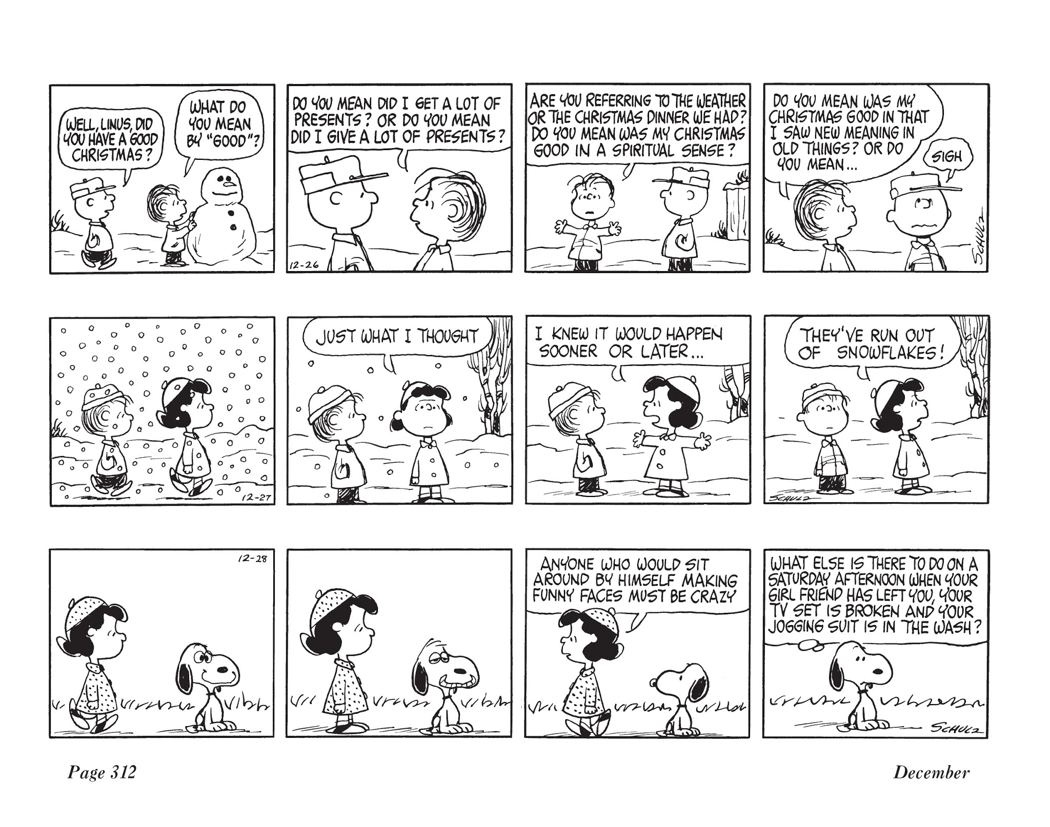 Read online The Complete Peanuts comic -  Issue # TPB 9 - 323