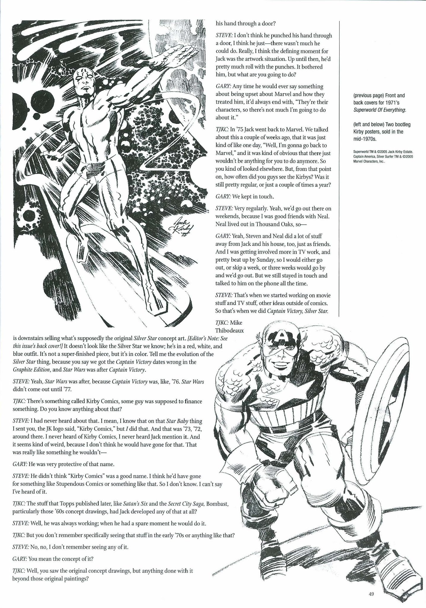 Read online The Jack Kirby Collector comic -  Issue #43 - 51