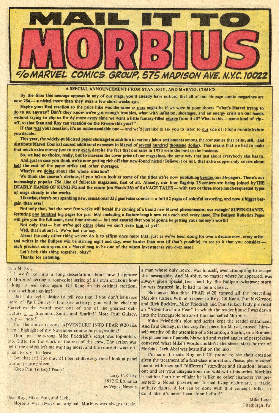 Read online Fear comic -  Issue #22 - 12