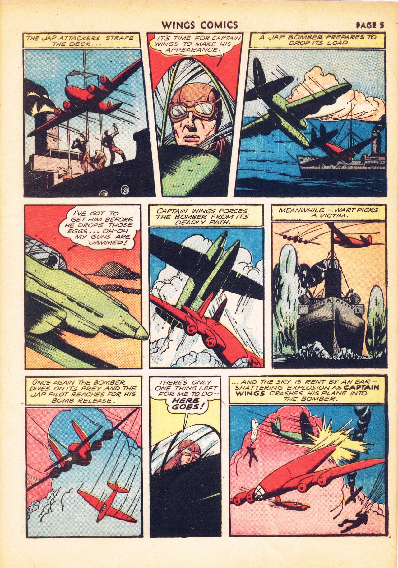 Read online Wings Comics comic -  Issue #20 - 7