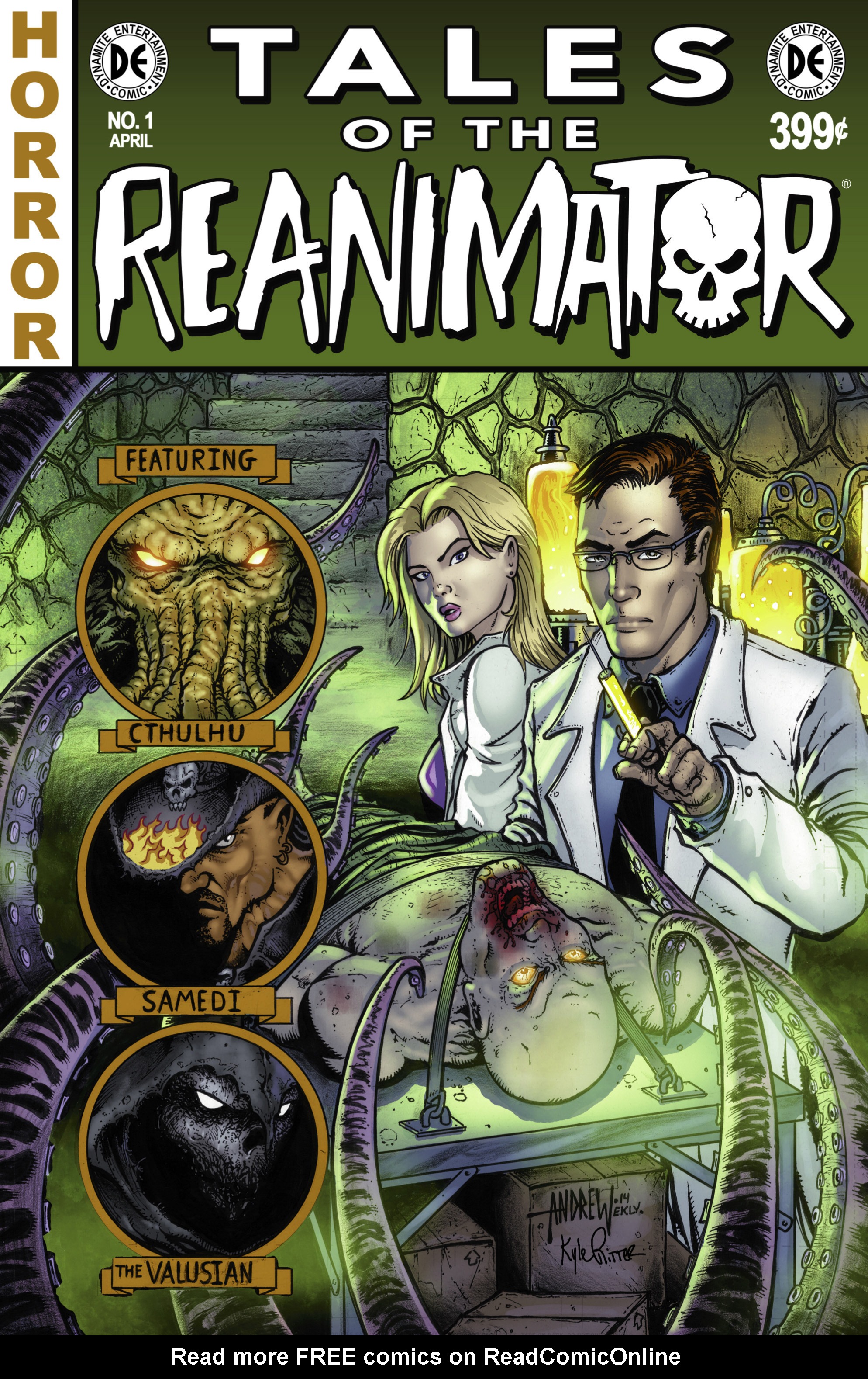 Read online Reanimator comic -  Issue #1 - 4