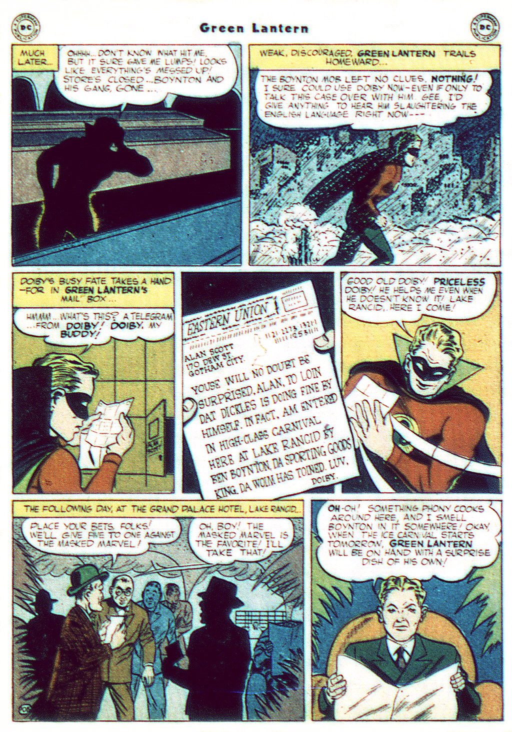Read online Green Lantern (1941) comic -  Issue #19 - 28