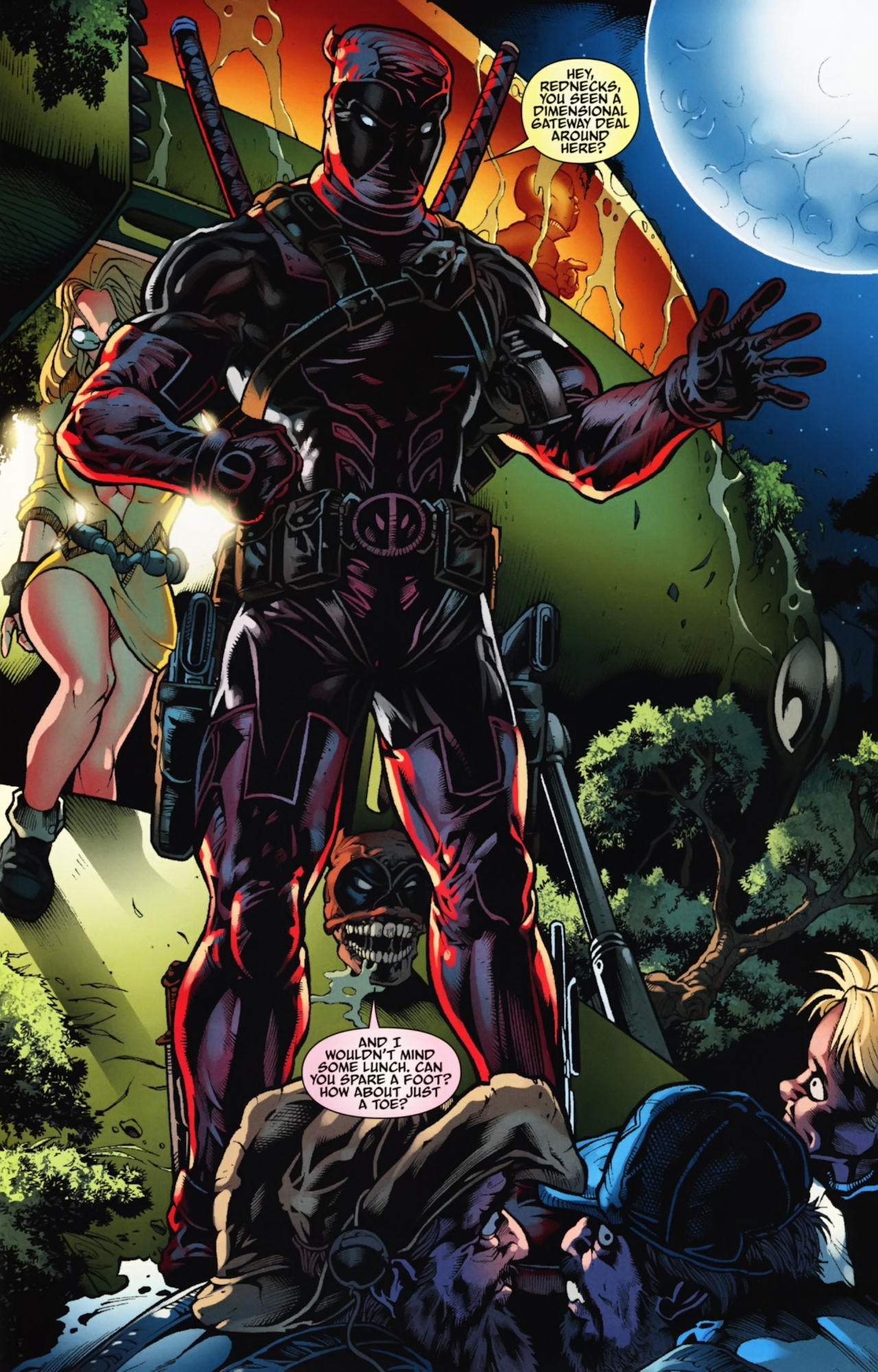 Read online Deadpool: Merc With a Mouth comic -  Issue #6 - 9