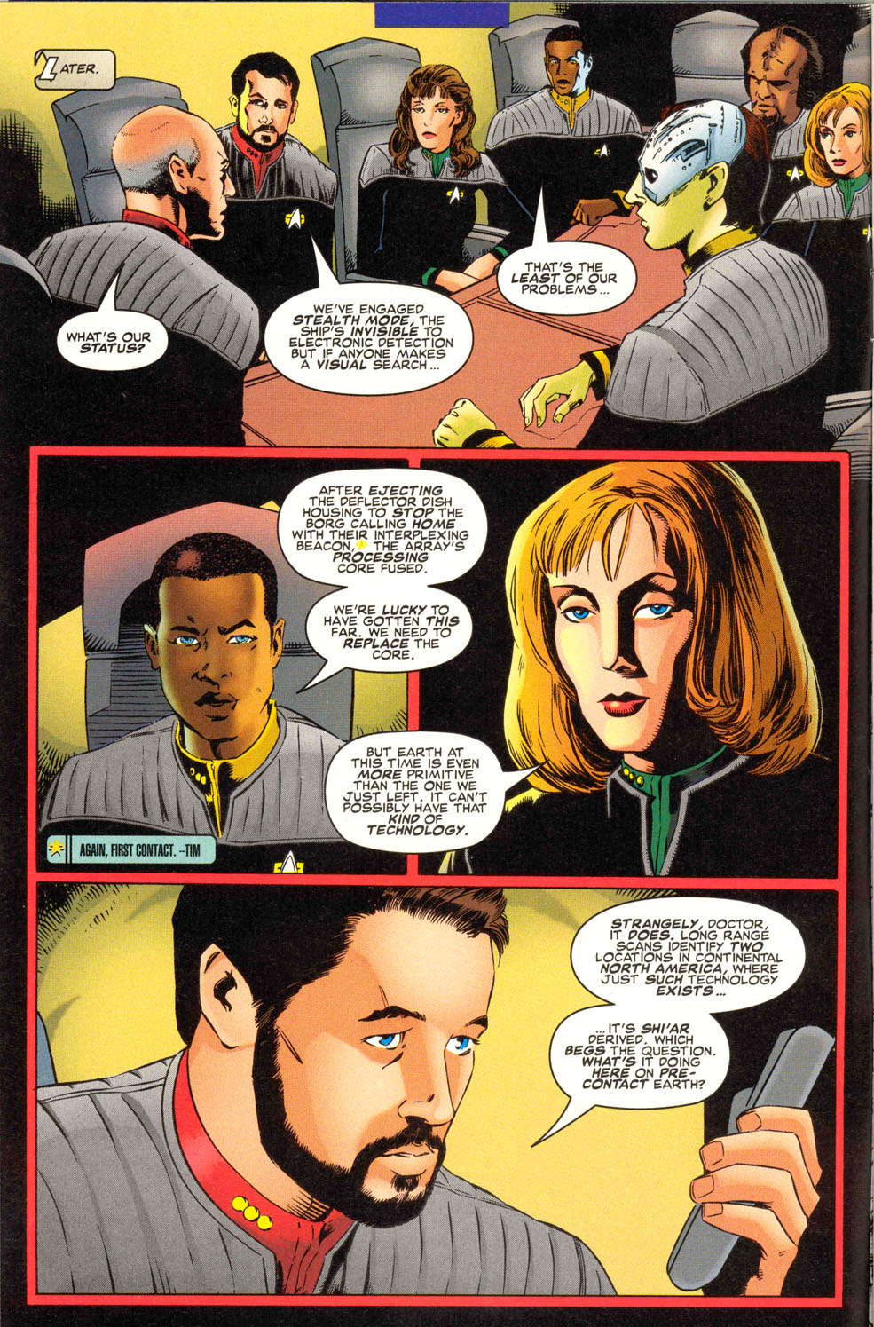 Star Trek: The Next Generation/X-Men: Second Contact issue Full - Page 7