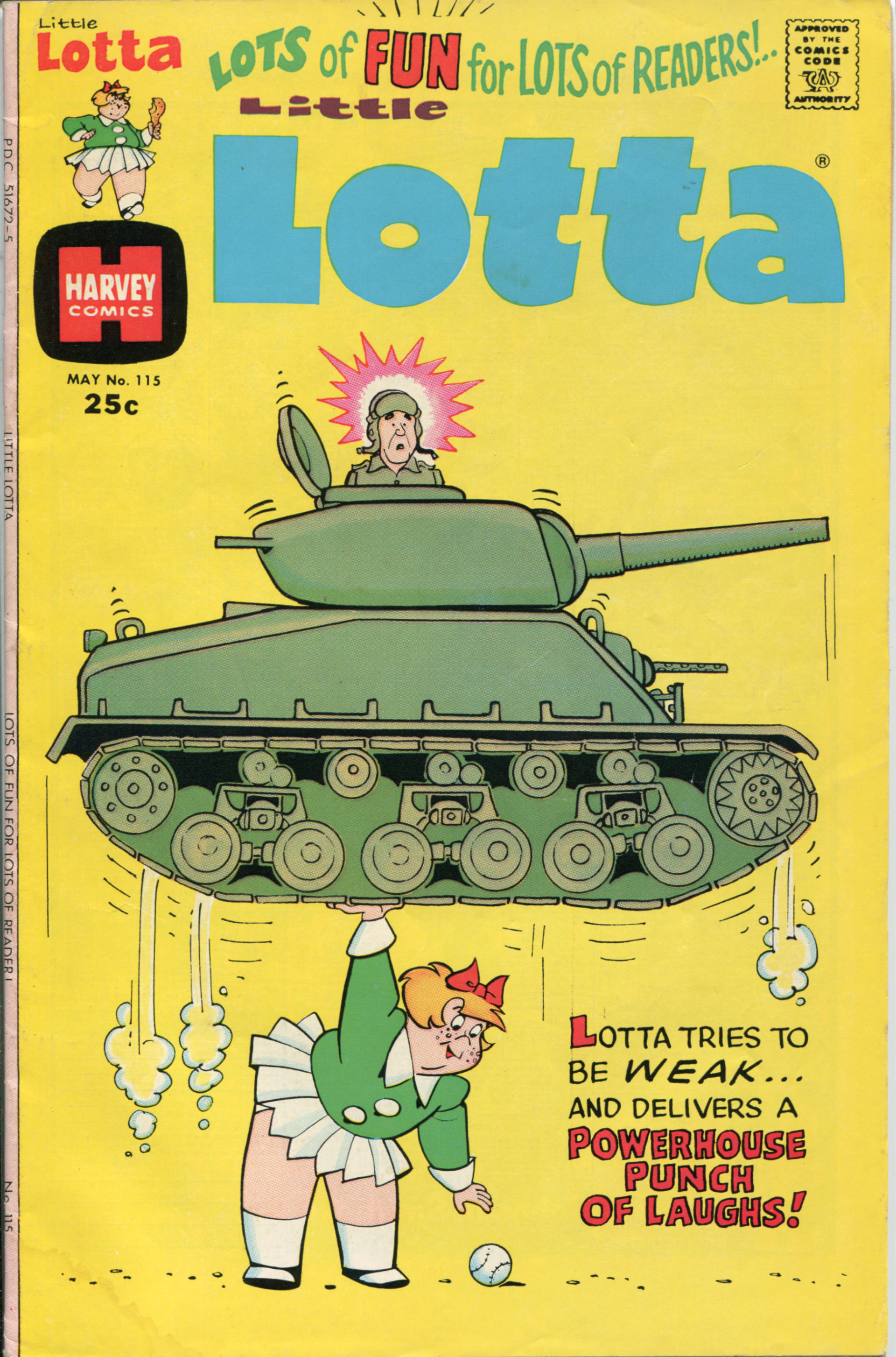 Read online Little Lotta comic -  Issue #115 - 1