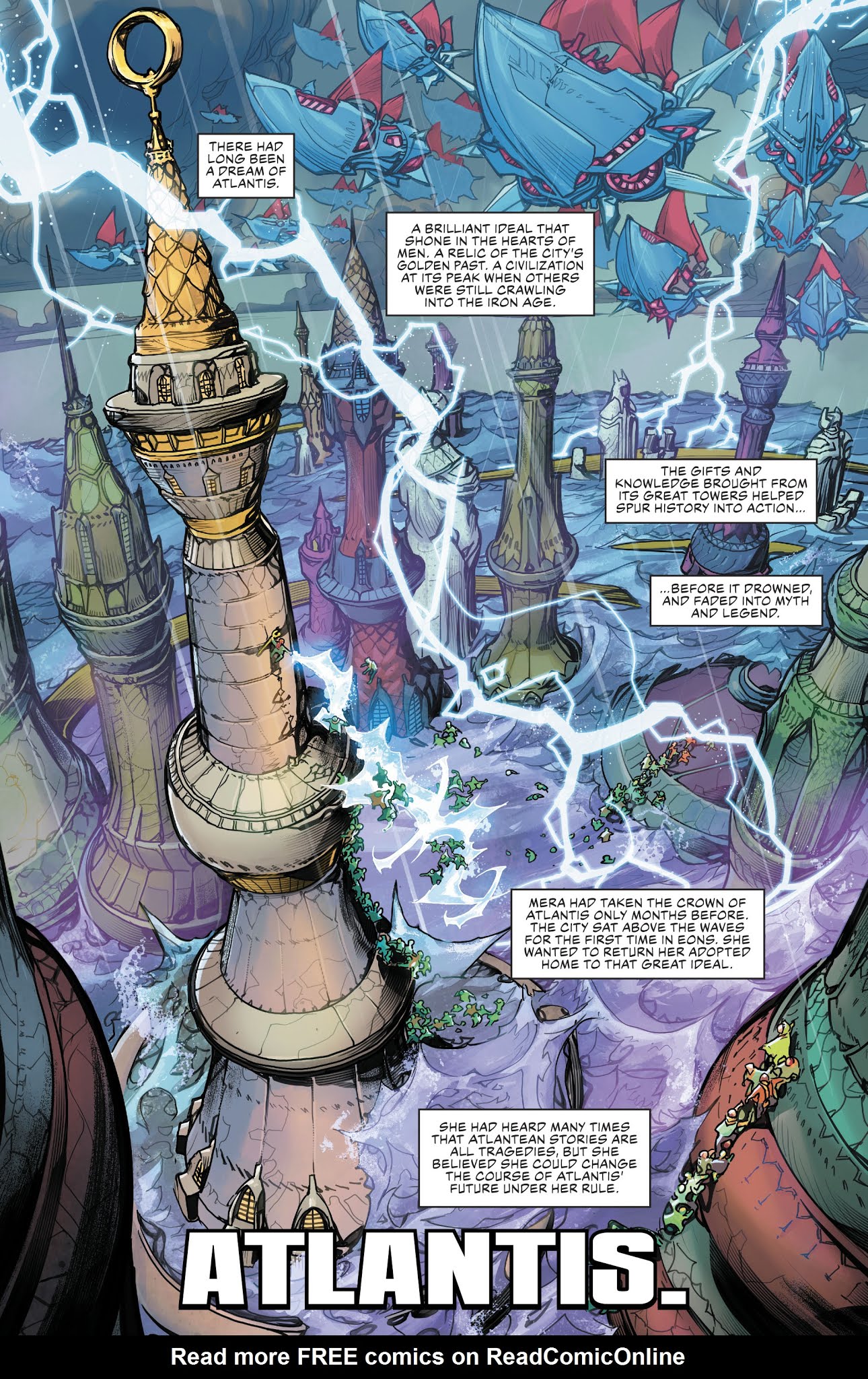 Read online Justice League/Aquaman: Drowned Earth Special comic -  Issue # Full - 15