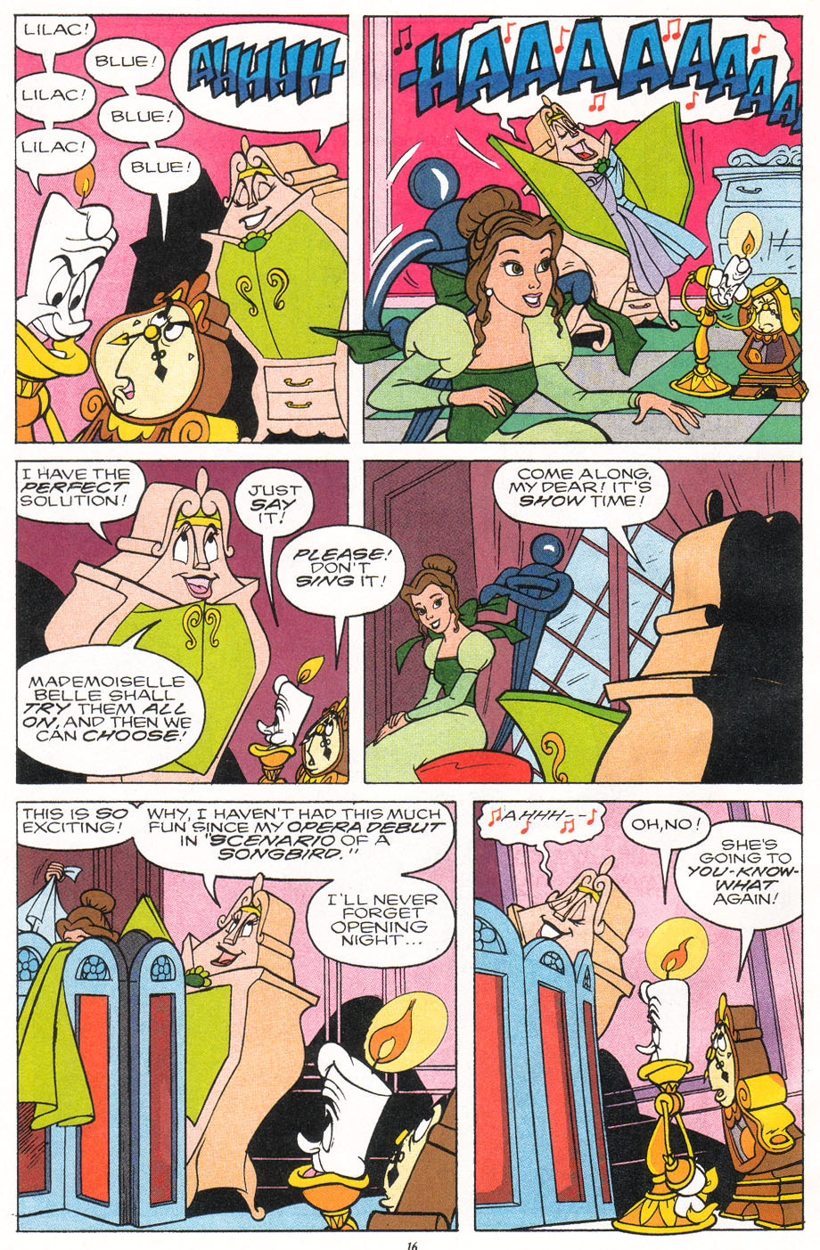 Read online Disney's Beauty and the Beast comic -  Issue #9 - 18