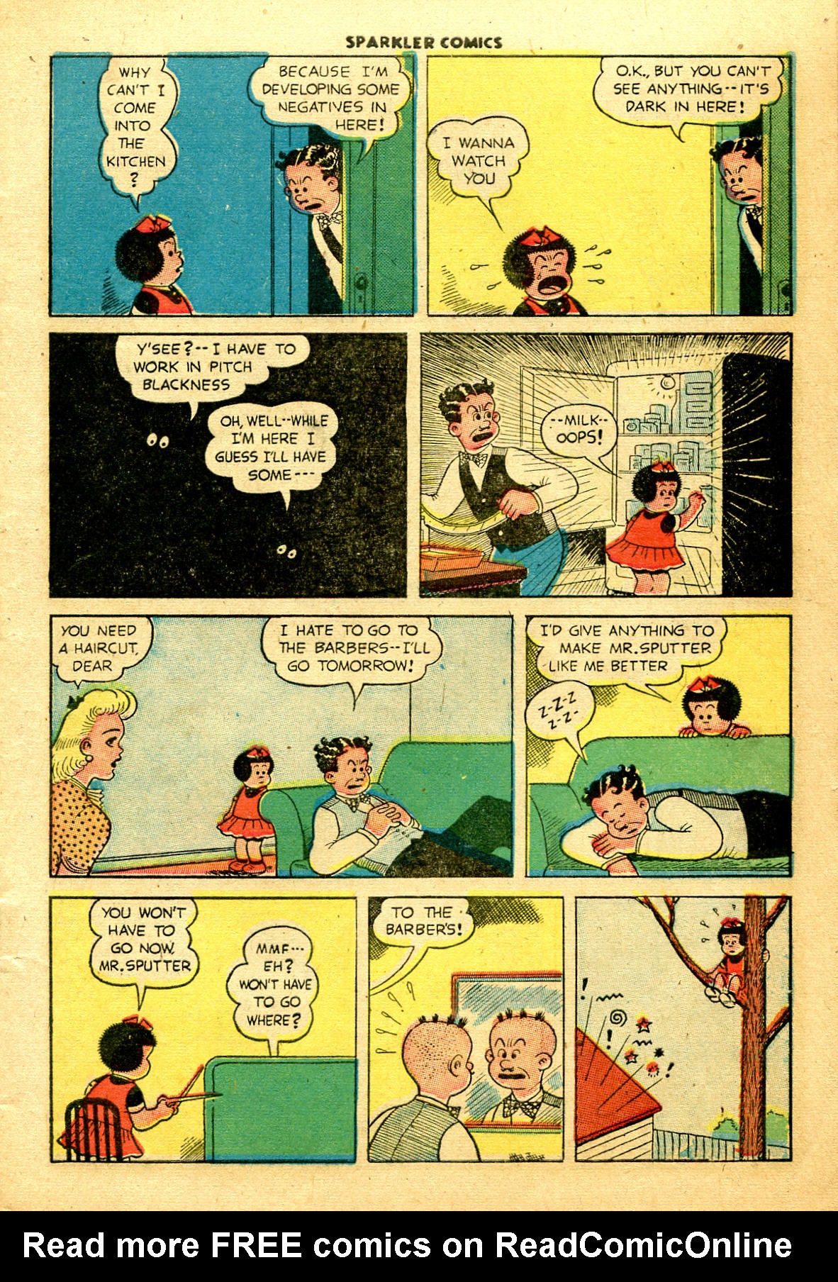 Read online Sparkler Comics comic -  Issue #73 - 7