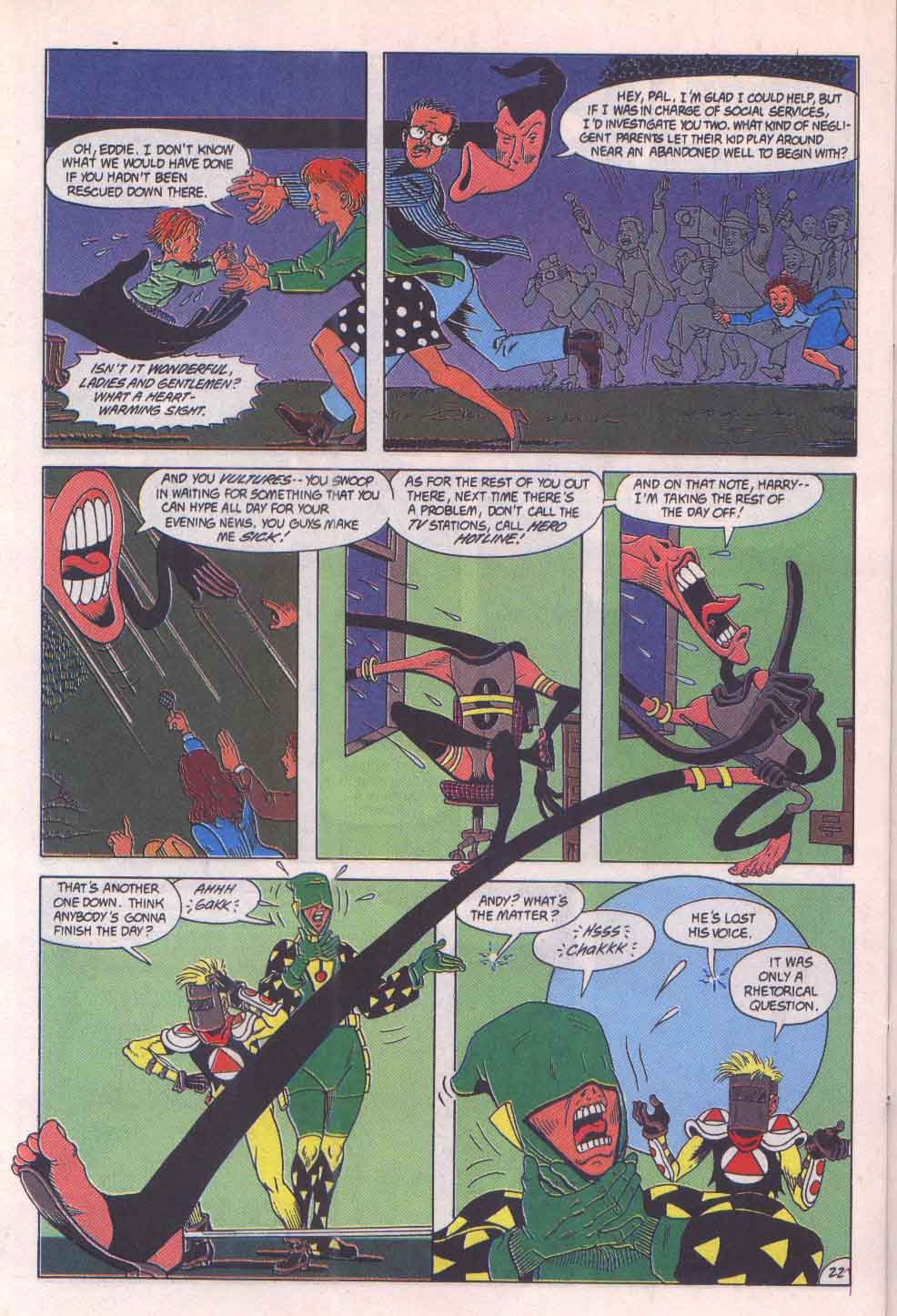 Read online Hero Hotline comic -  Issue #3 - 23