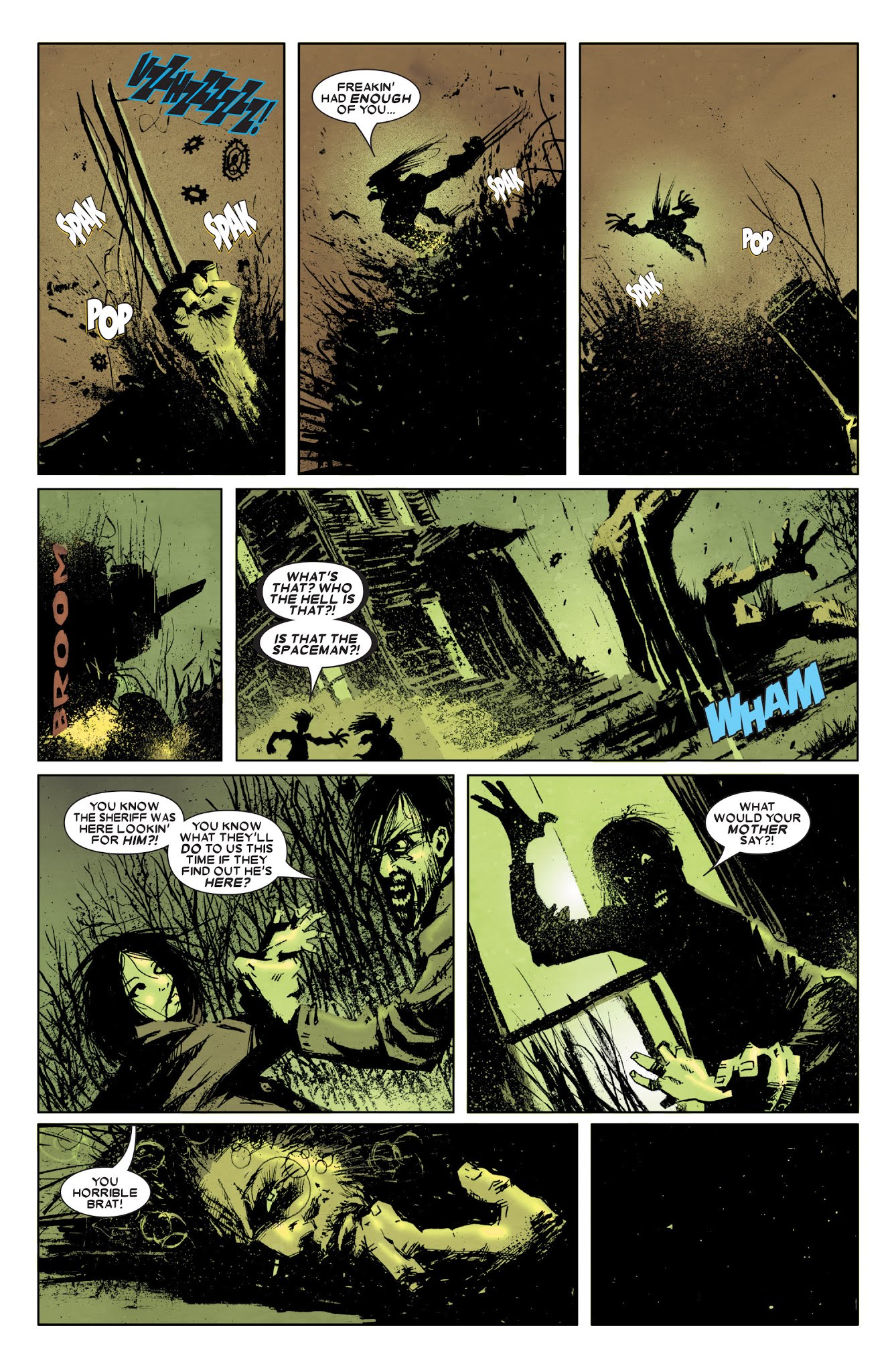 Read online Wolverine: Blood & Sorrow comic -  Issue # TPB - 68
