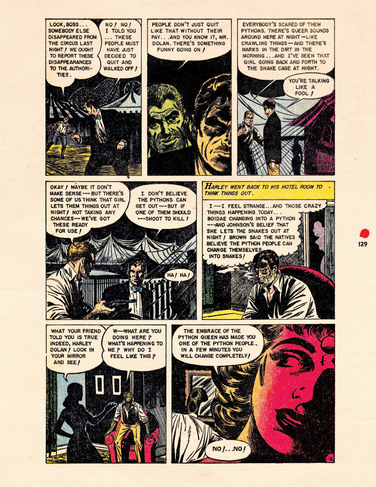 Read online Chilling Archives of Horror Comics comic -  Issue # TPB 15 - 130