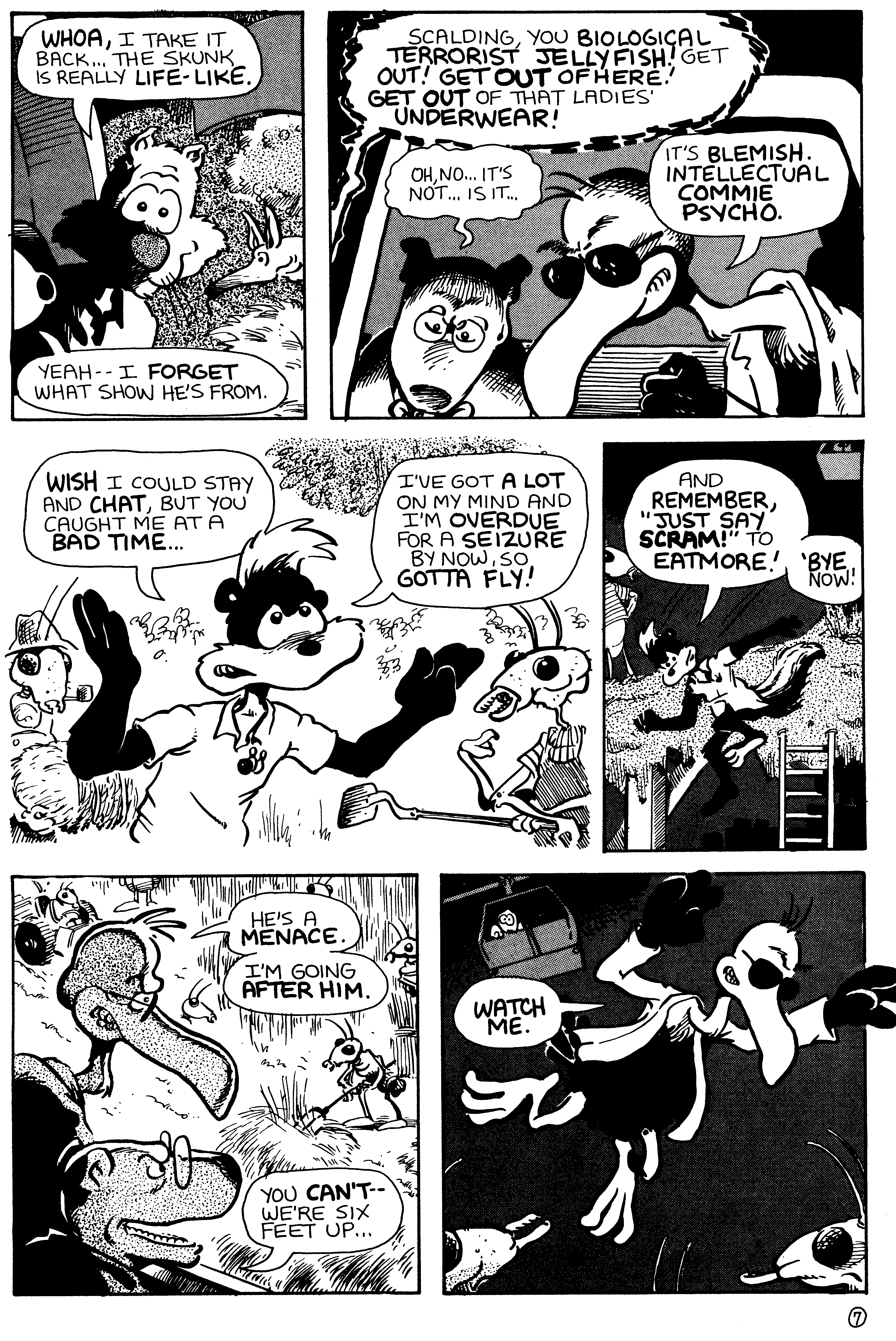 Read online Critters comic -  Issue #46 - 9