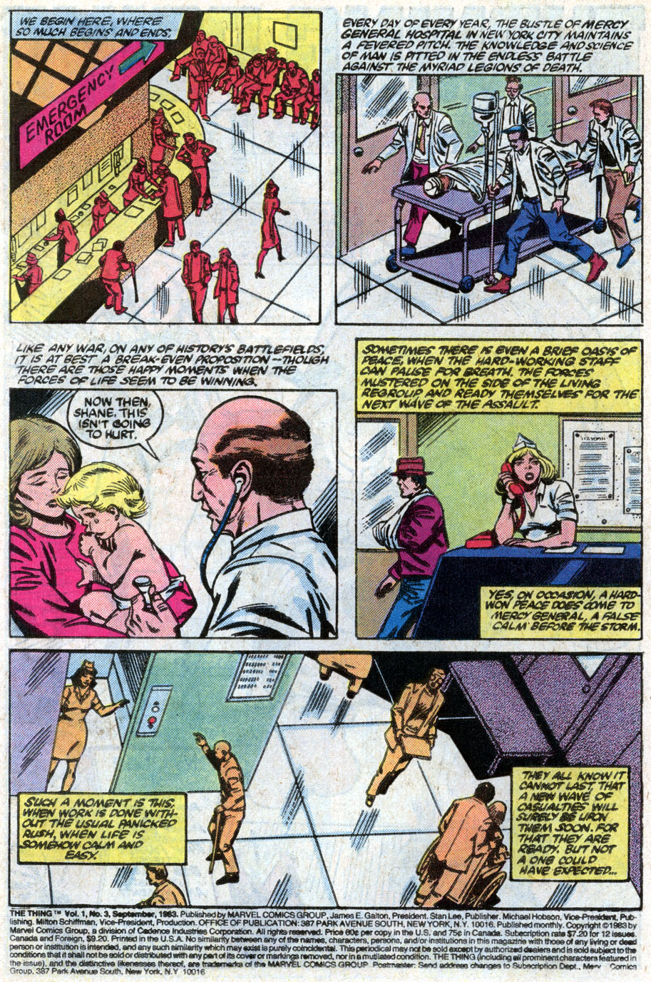 Read online The Thing comic -  Issue #3 - 2