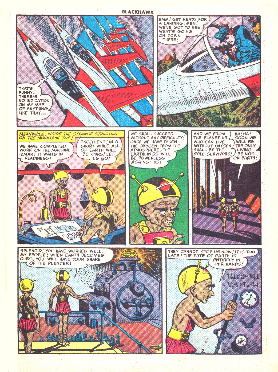 Read online Blackhawk (1957) comic -  Issue #43 - 43