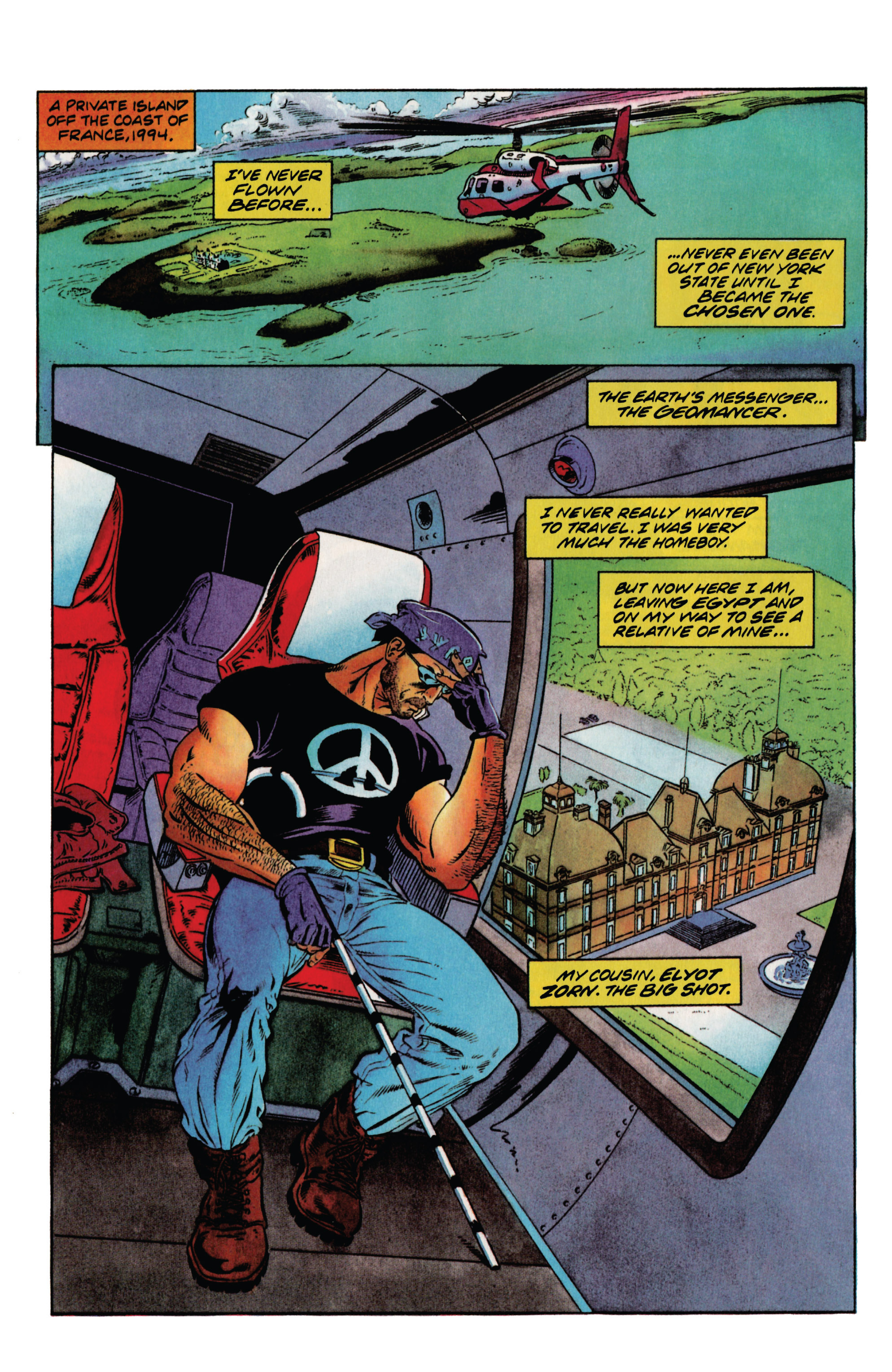 Read online Geomancer comic -  Issue #4 - 5