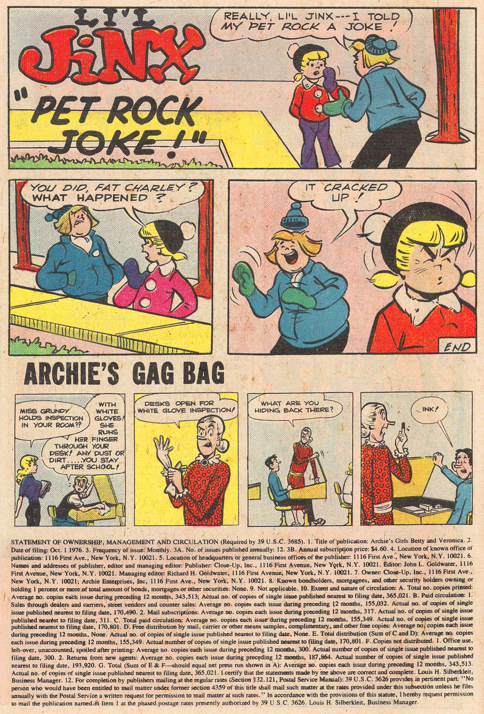 Read online Archie's Girls Betty and Veronica comic -  Issue #256 - 10