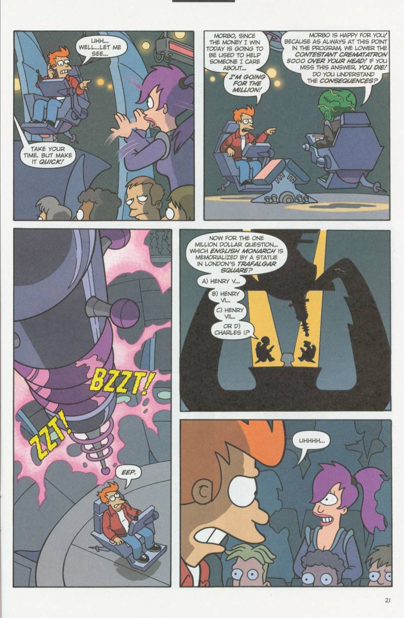 Read online Futurama Comics comic -  Issue #5 - 22