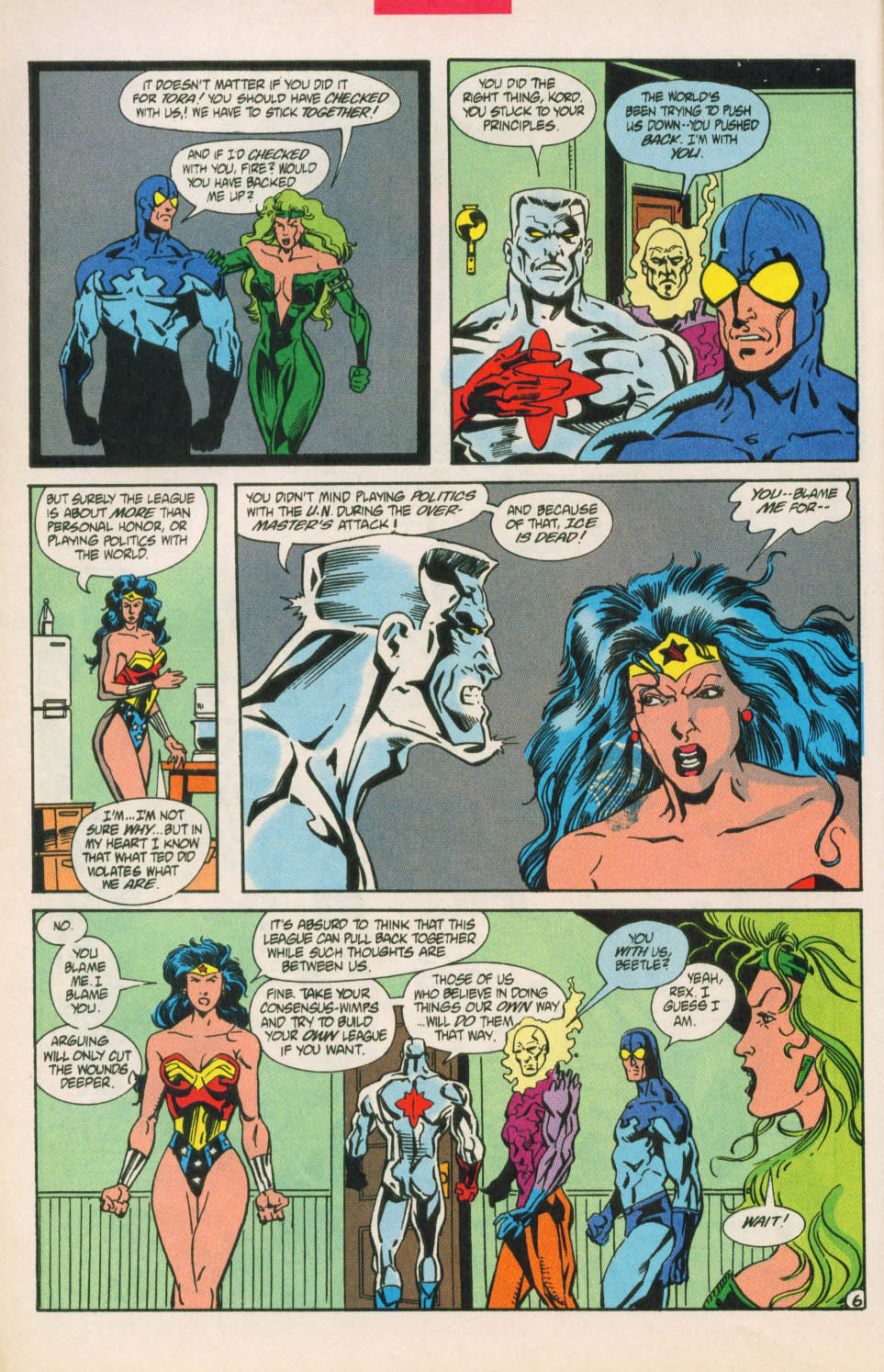 Read online Justice League International (1993) comic -  Issue #67 - 7