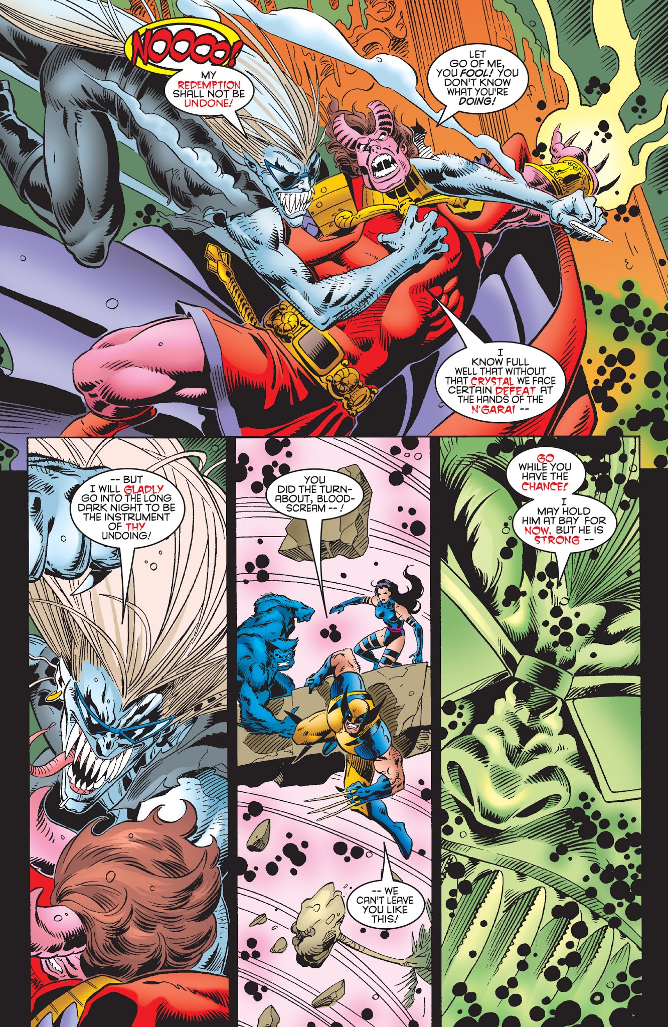Read online X-Men: The Road to Onslaught comic -  Issue # TPB 2 - 319