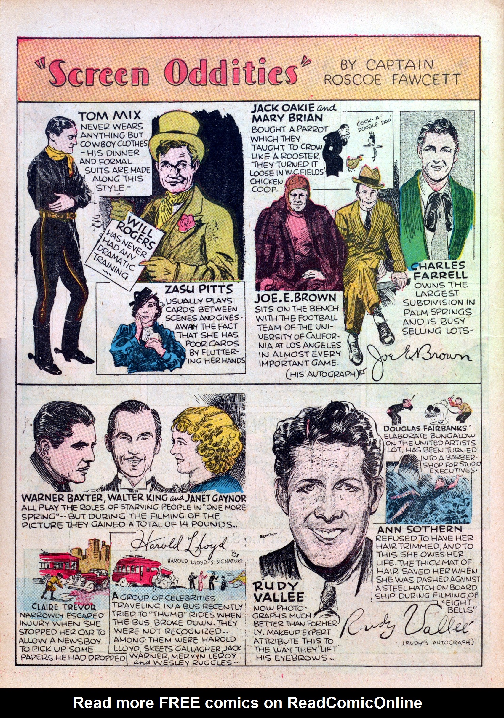 Read online Famous Funnies comic -  Issue #16 - 64