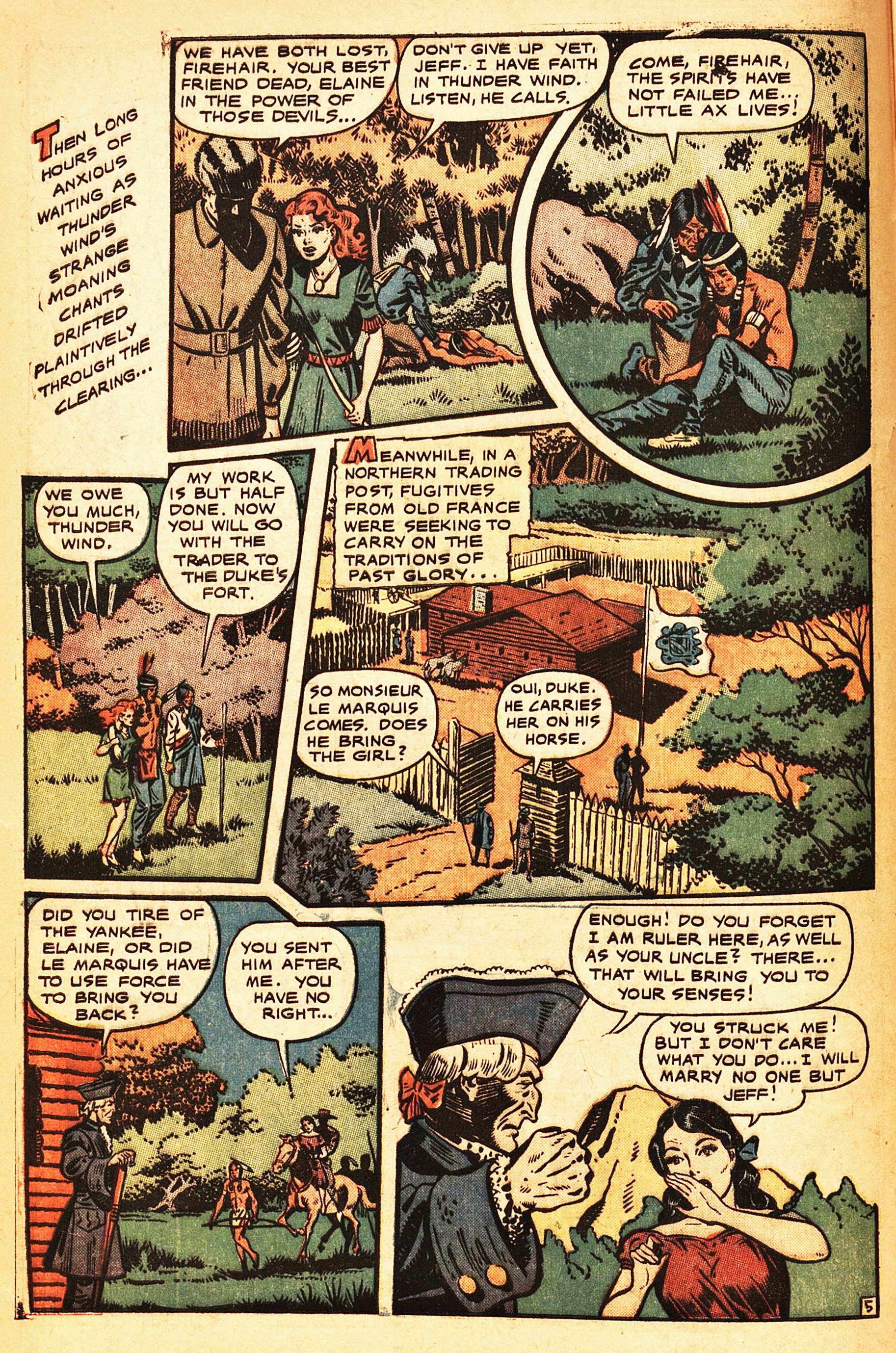 Read online Firehair (1951) comic -  Issue #9 - 8