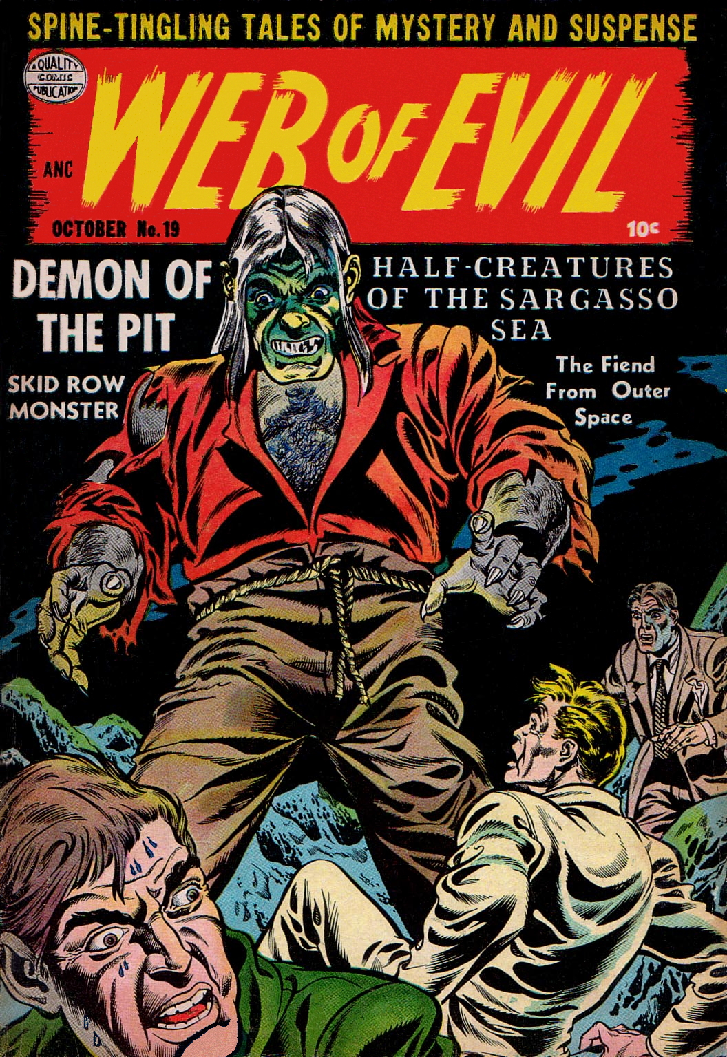 Read online Web of Evil comic -  Issue #19 - 1