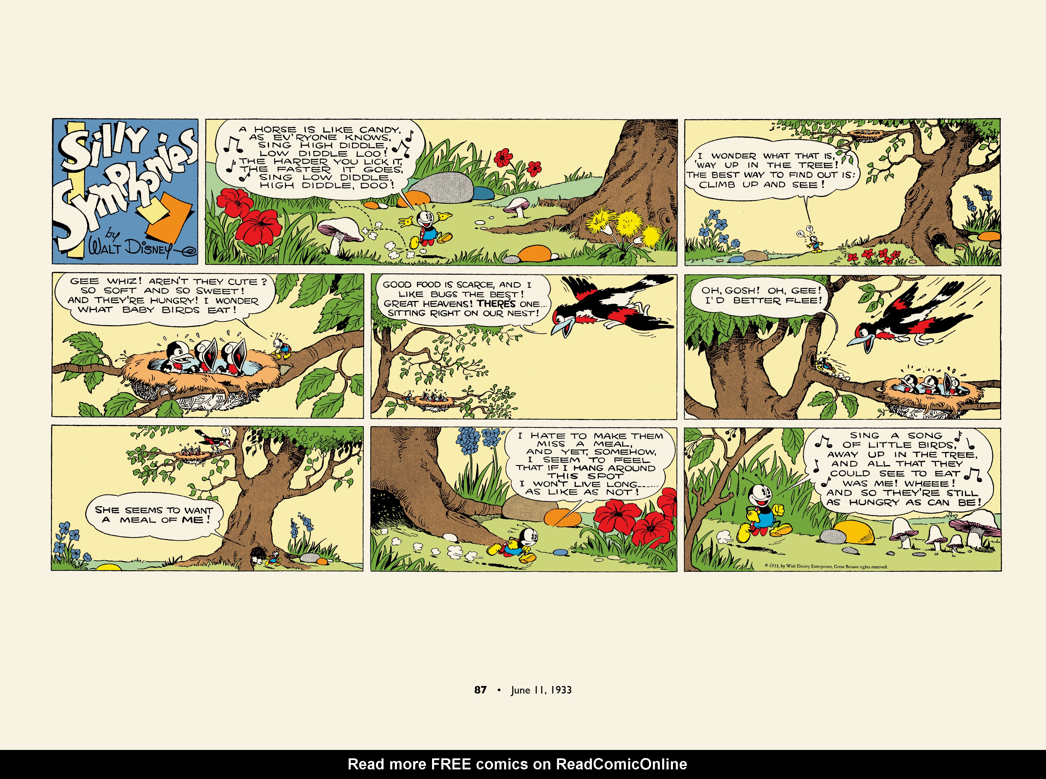 Read online Walt Disney's Silly Symphonies 1932-1935: Starring Bucky Bug and Donald Duck comic -  Issue # TPB (Part 1) - 87