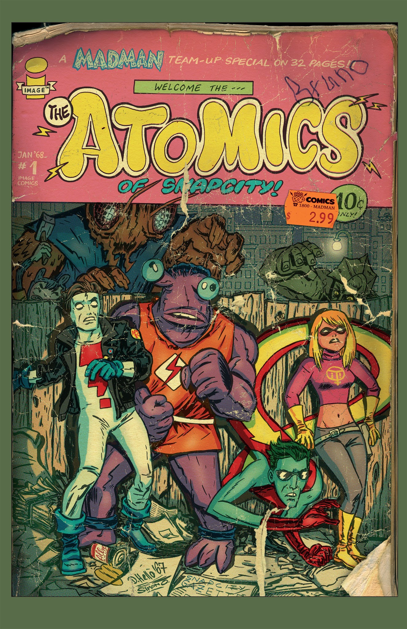 Read online Madman 20th Anniversary Monster! comic -  Issue # TPB - 180