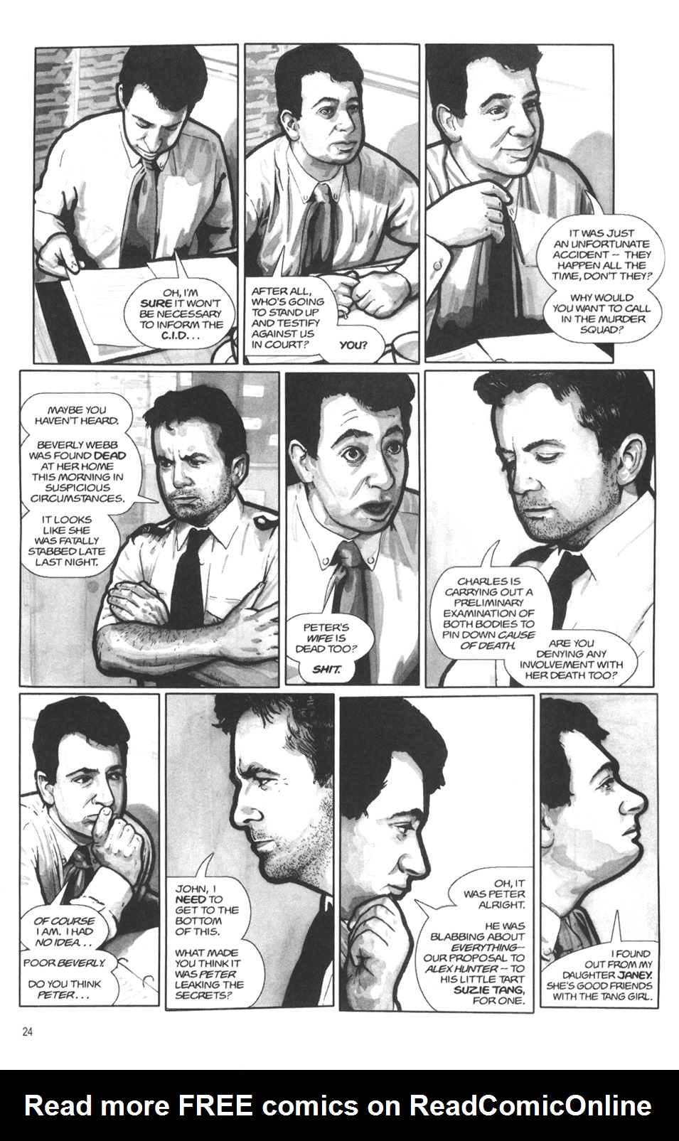 Read online Strangehaven comic -  Issue #13 - 24