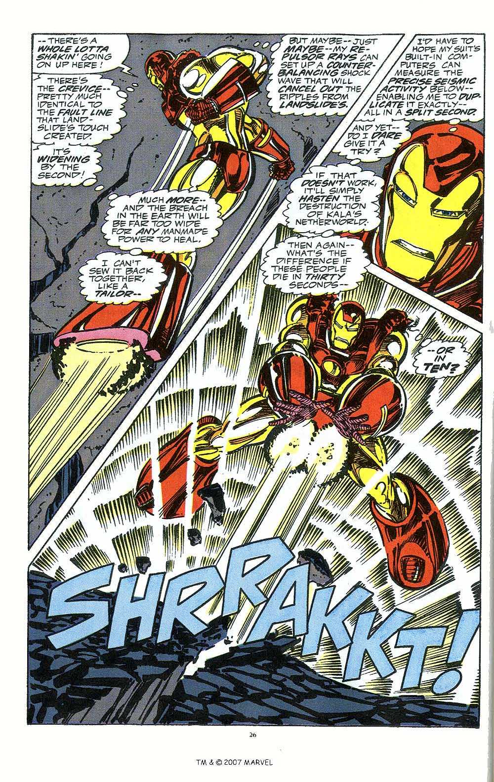 Read online Iron Man Annual comic -  Issue #12 - 28