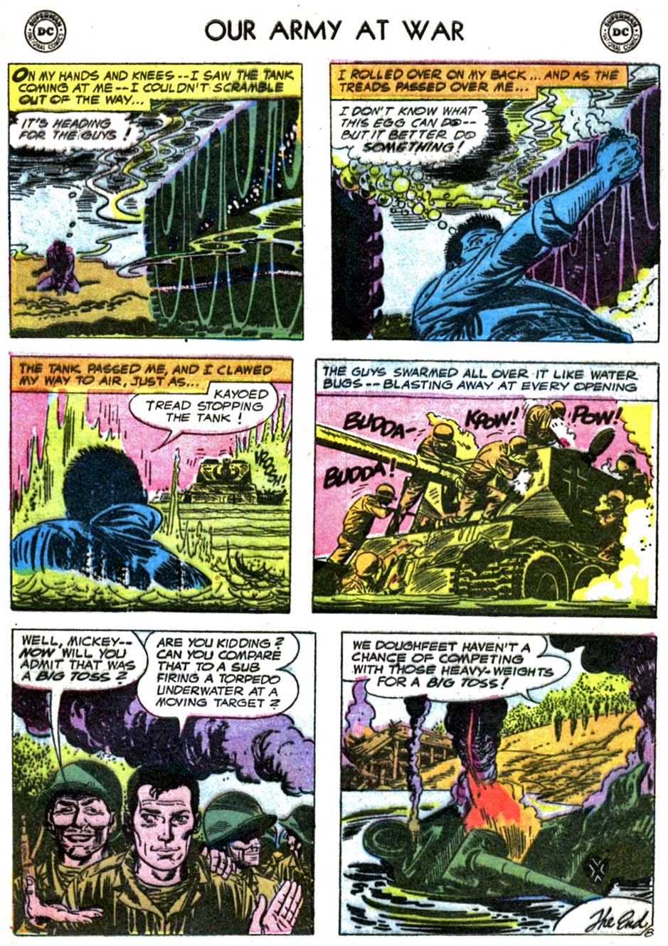Read online Our Army at War (1952) comic -  Issue #63 - 10
