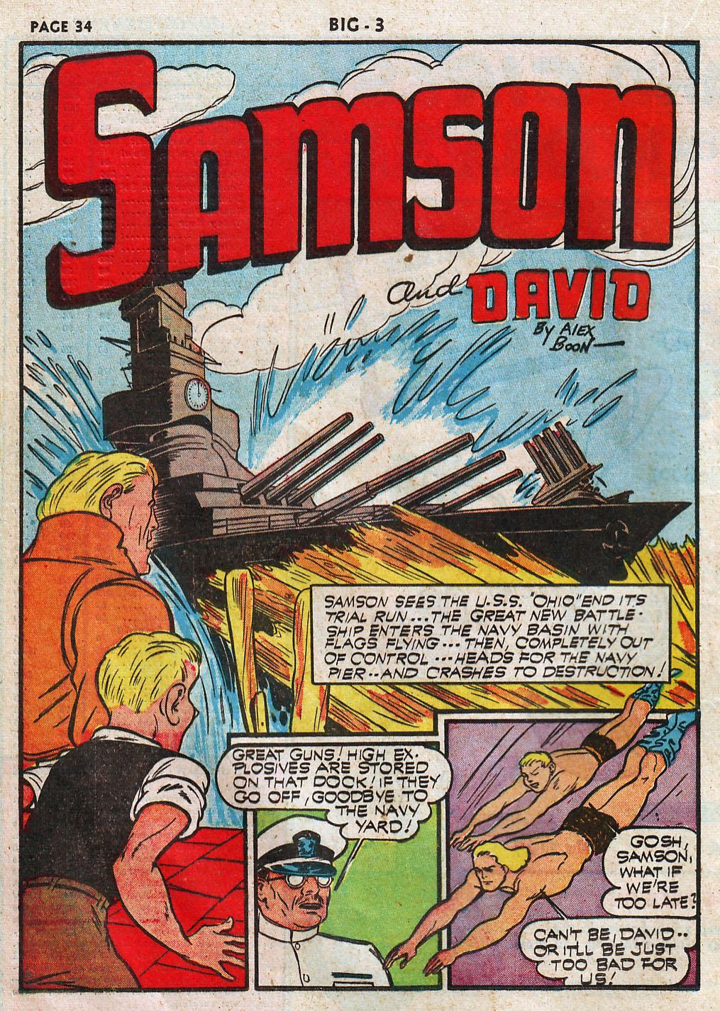 Read online Big 3 comic -  Issue #6 - 36