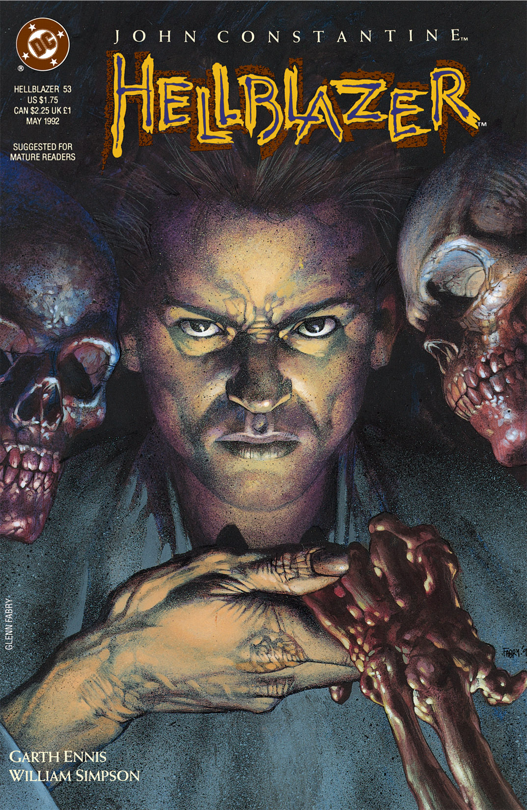 Read online Hellblazer comic -  Issue #53 - 1