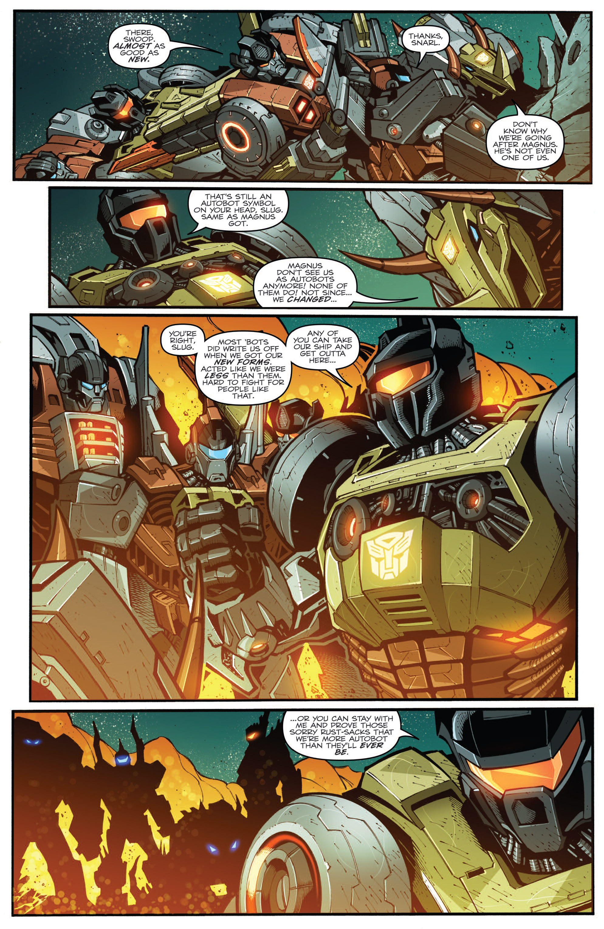 Read online The Transformers Prime: Rage of the Dinobots comic -  Issue #1 - 13