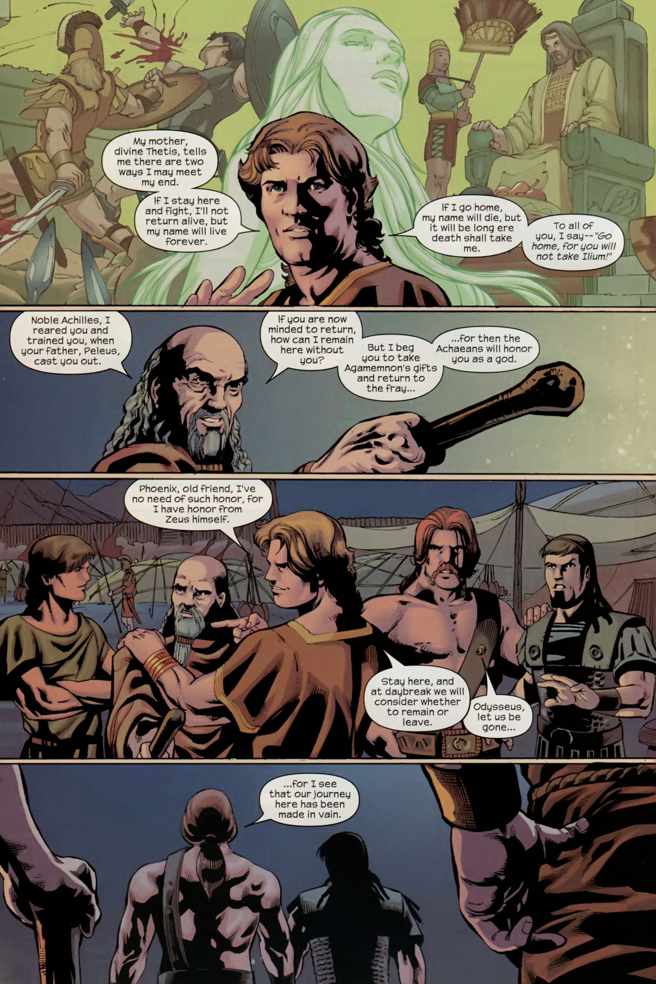 Read online The Iliad comic -  Issue #4 - 6
