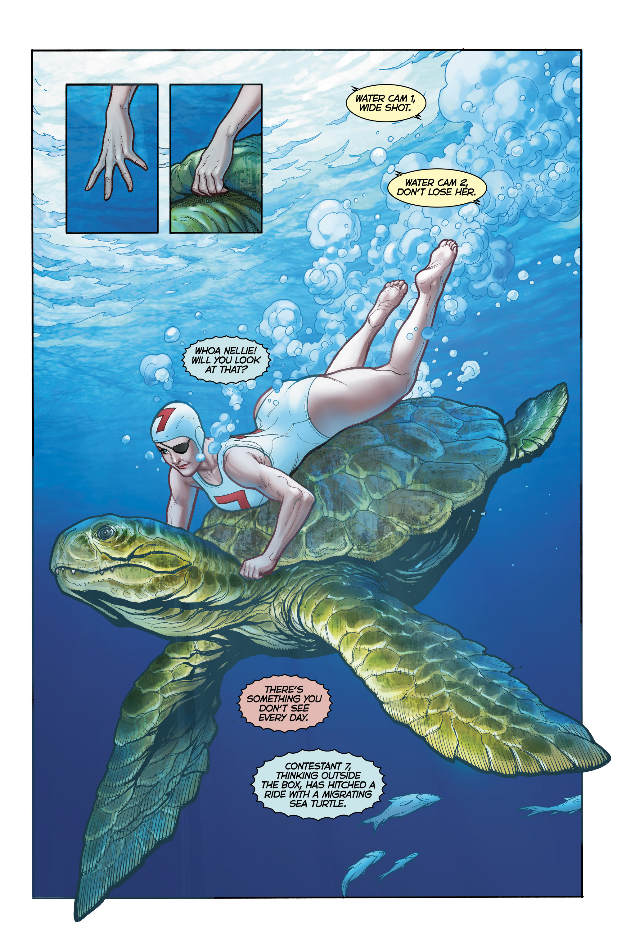 Read online Fight Girls comic -  Issue #3 - 8