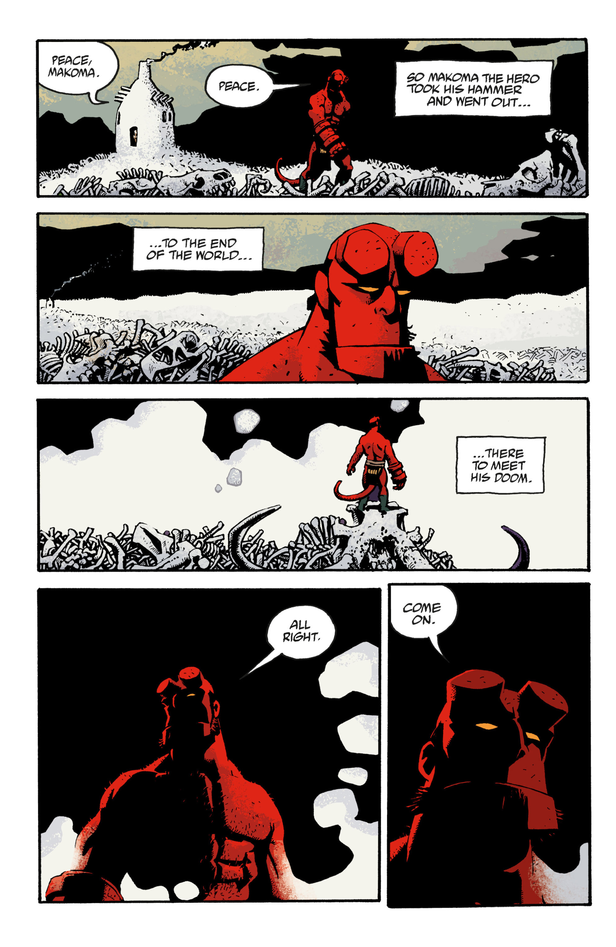 Read online Hellboy comic -  Issue #7 - 123