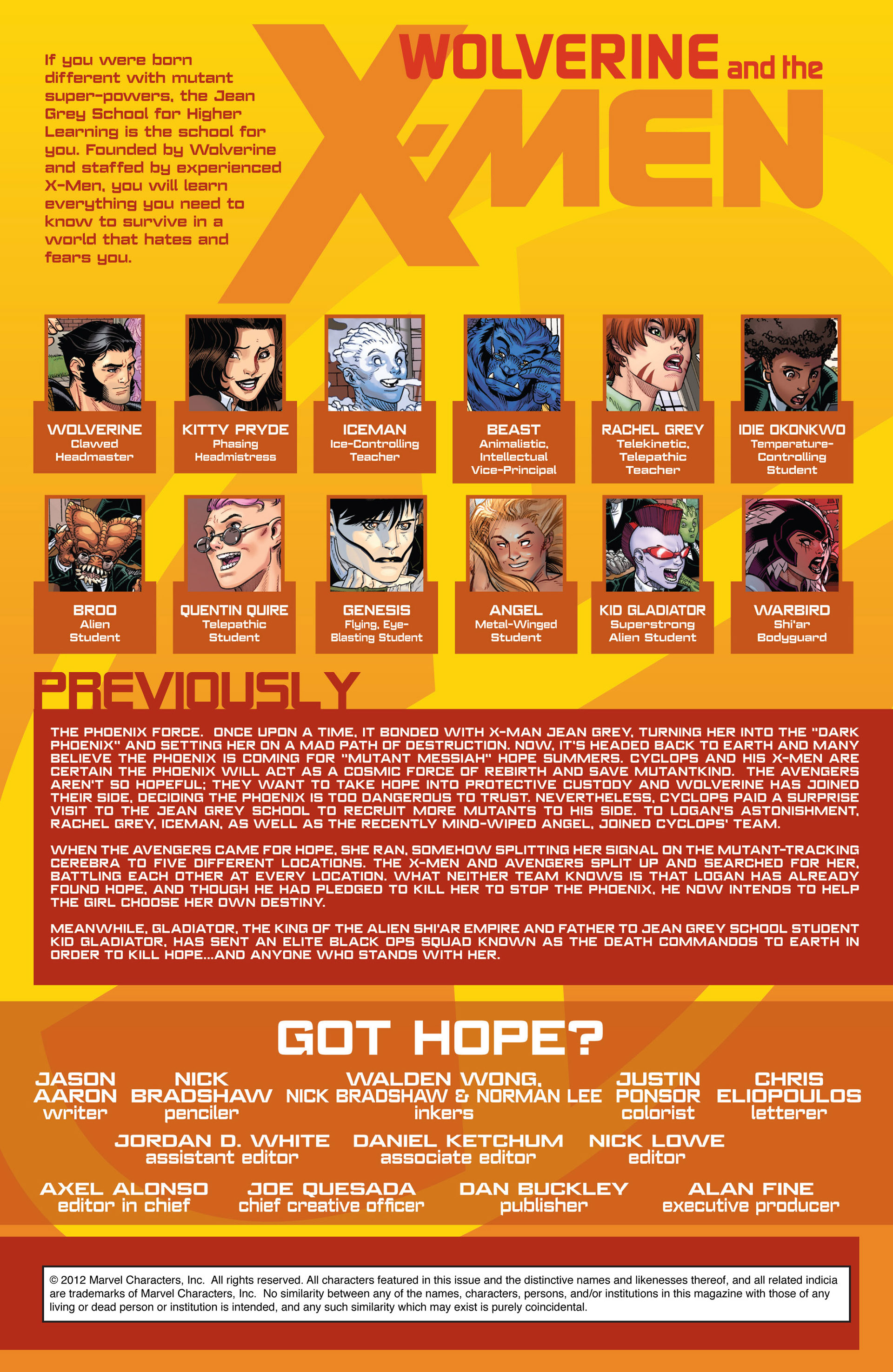 Read online Wolverine & The X-Men comic -  Issue #11 - 2