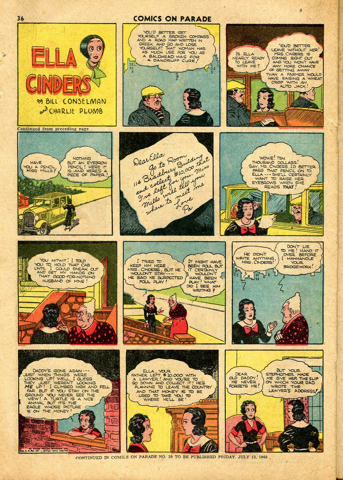 Comics on Parade issue 28 - Page 38