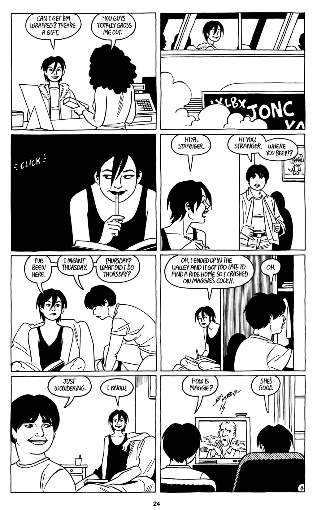 Read online Love and Rockets (2001) comic -  Issue #16 - 26