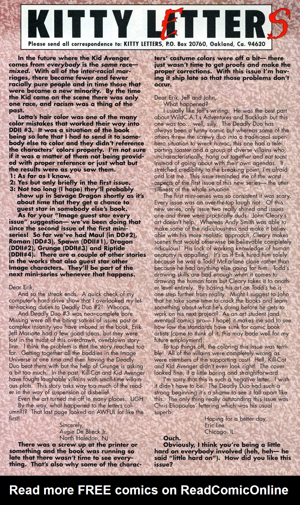 Read online Deadly Duo (1995) comic -  Issue #4 - 27