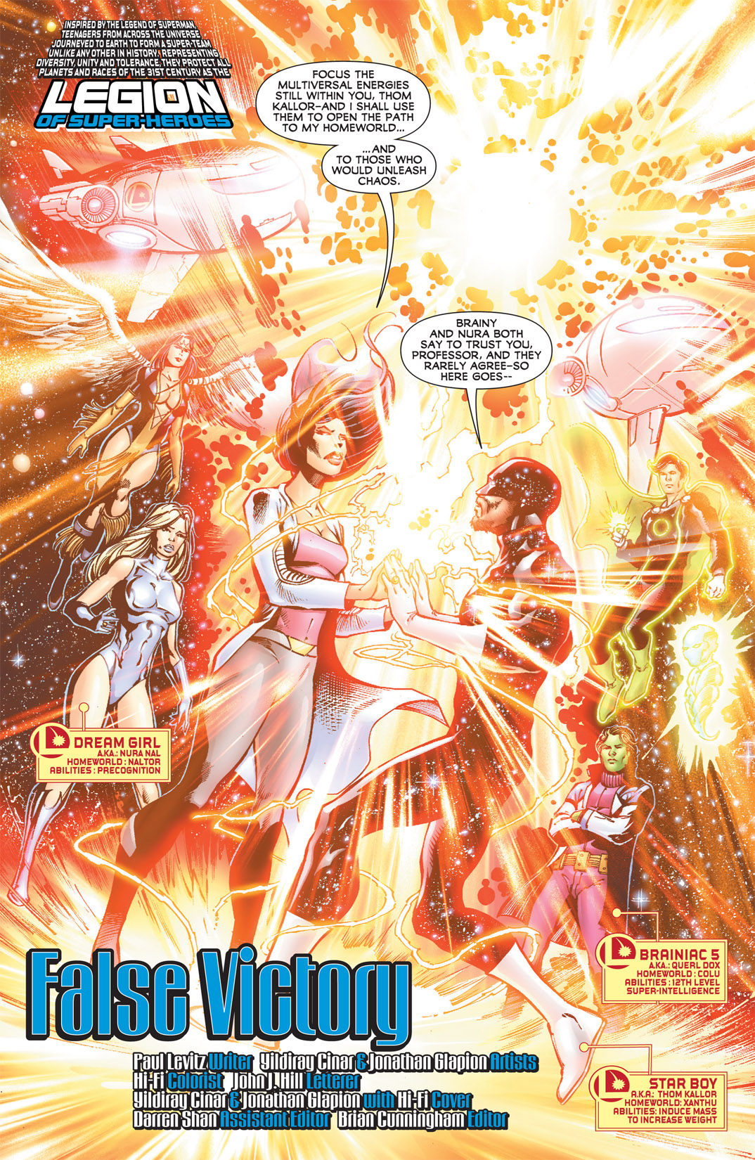 Read online Legion of Super-Heroes (2010) comic -  Issue #15 - 2