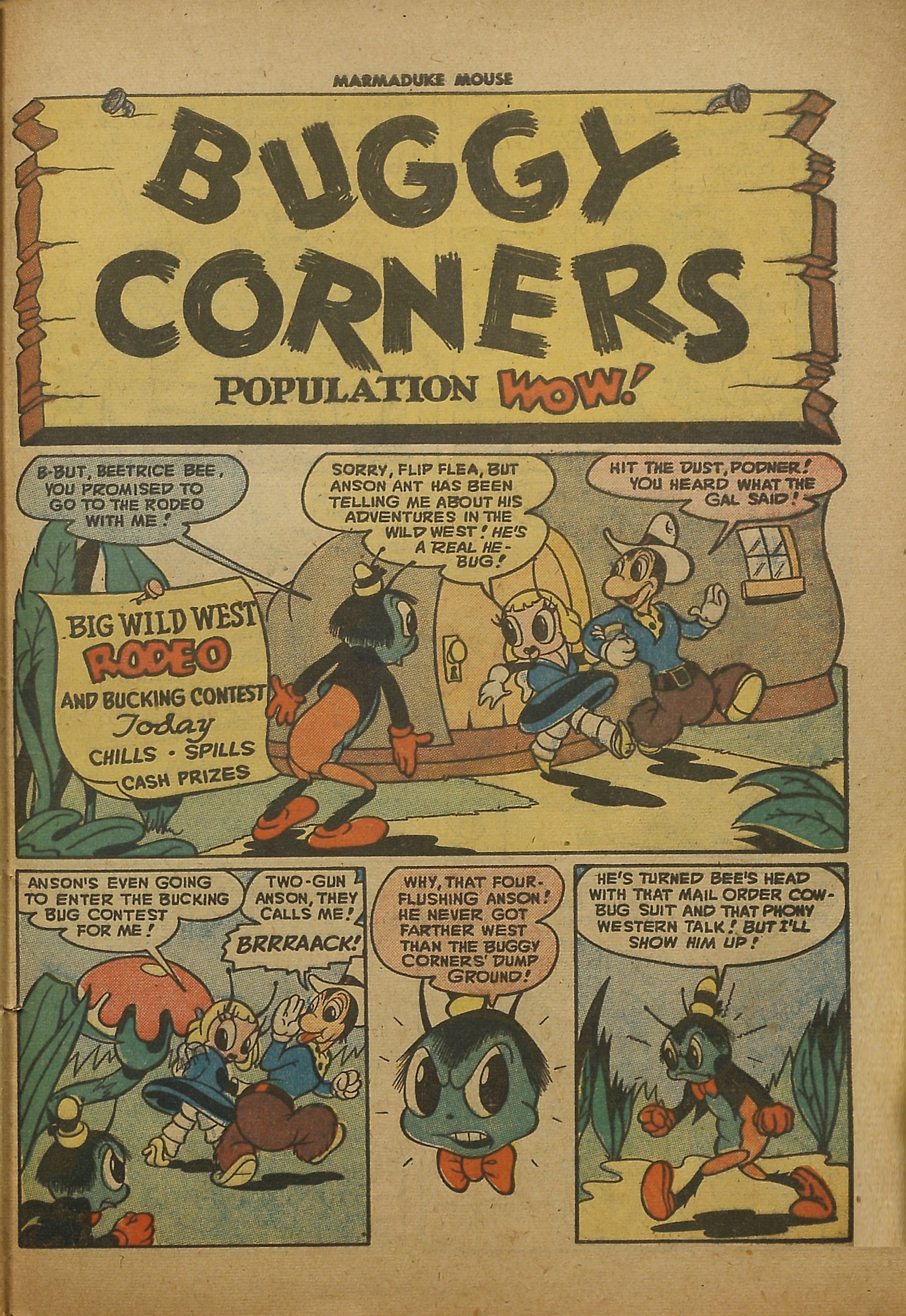 Read online Marmaduke Mouse comic -  Issue #8 - 39