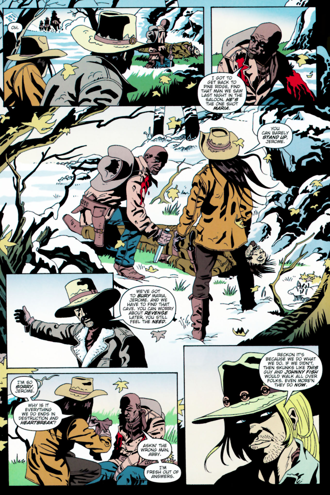 Read online Desperadoes: Buffalo Dreams comic -  Issue #3 - 18