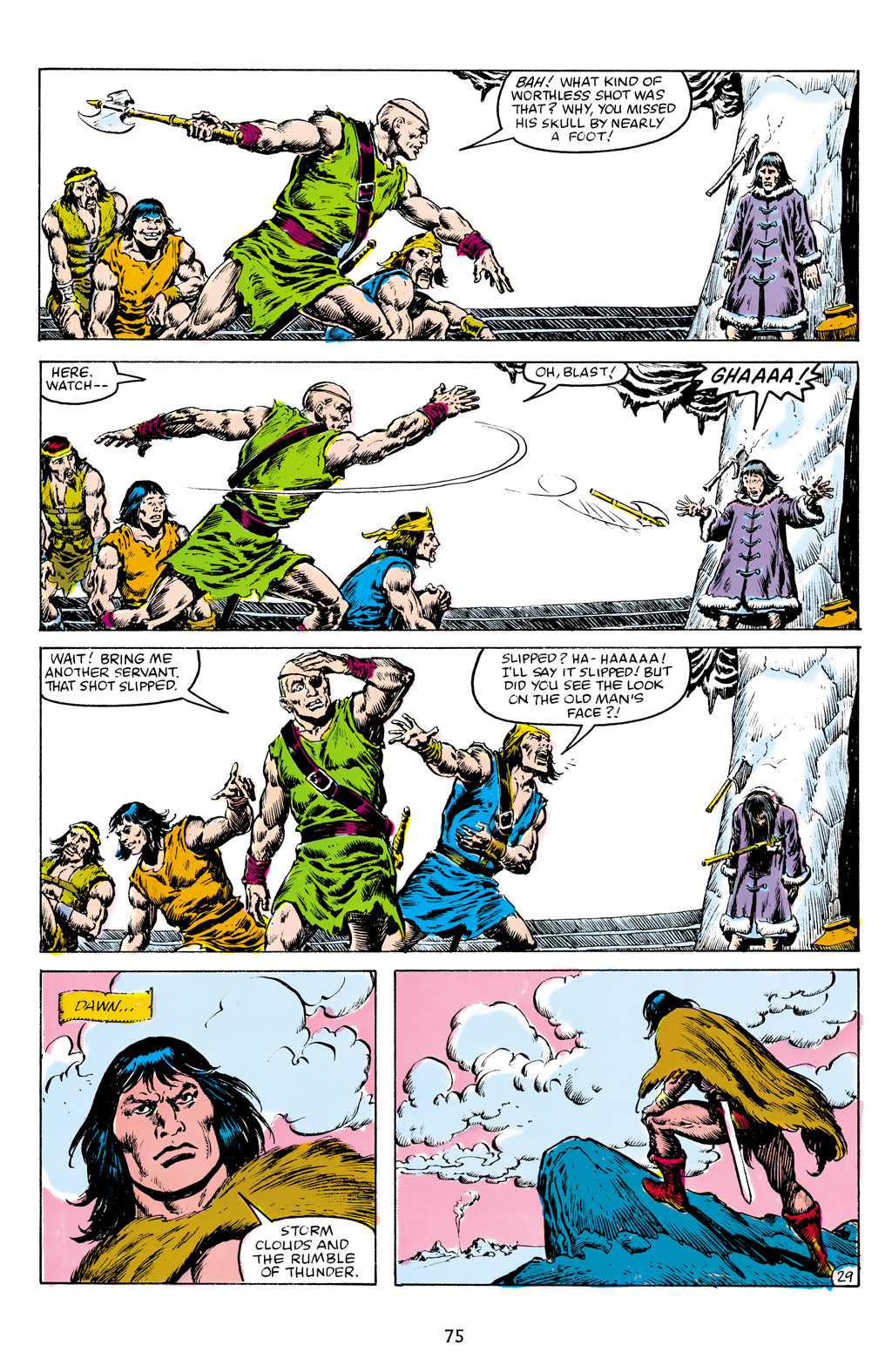 Read online The Chronicles of Conan comic -  Issue # TPB 22 (Part 1) - 76