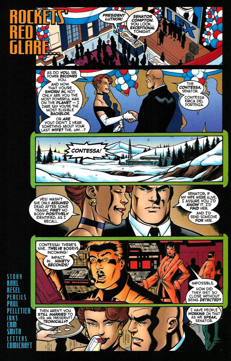 Read online Secret Files President Luthor comic -  Issue # Full - 31