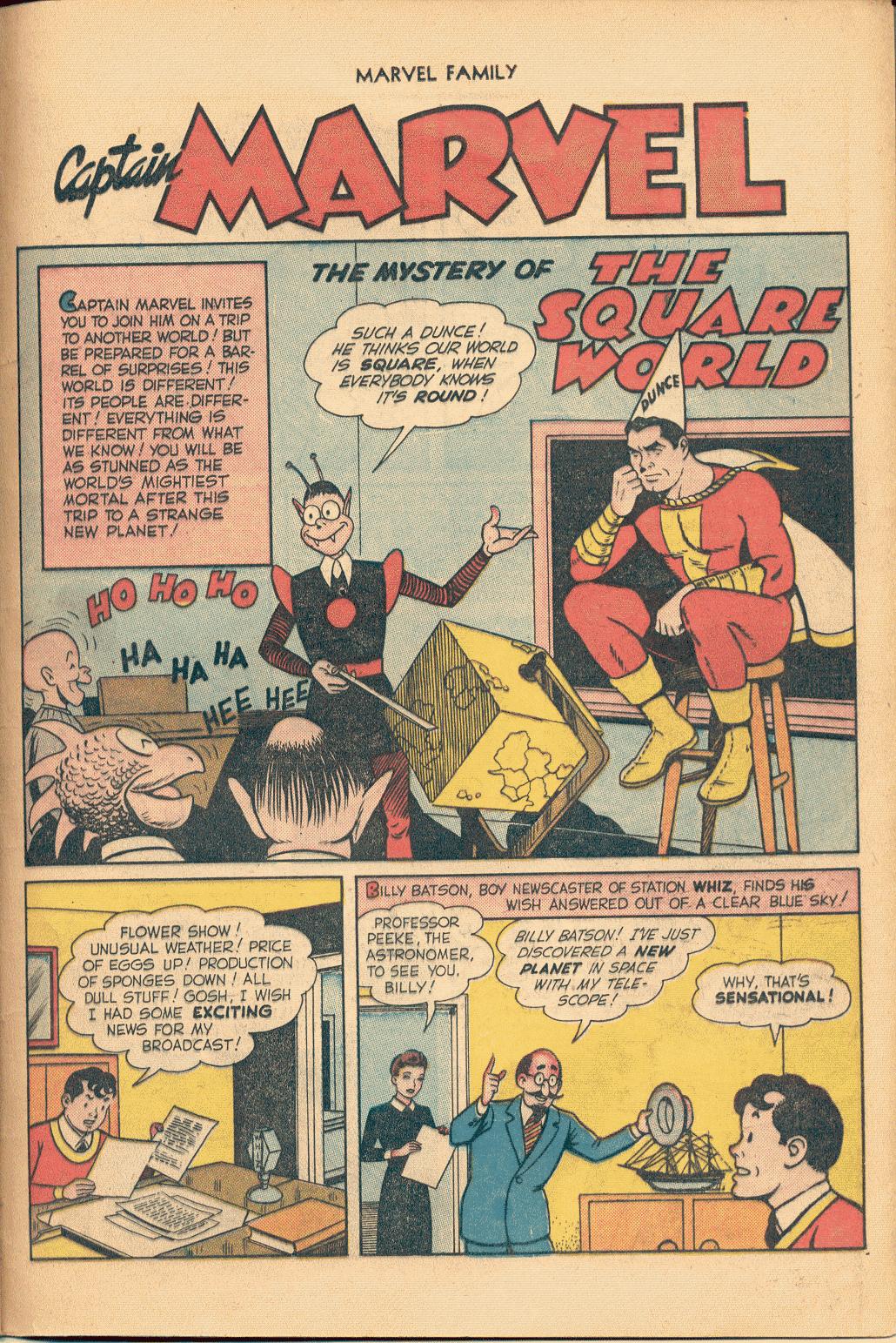 Read online The Marvel Family comic -  Issue #51 - 40