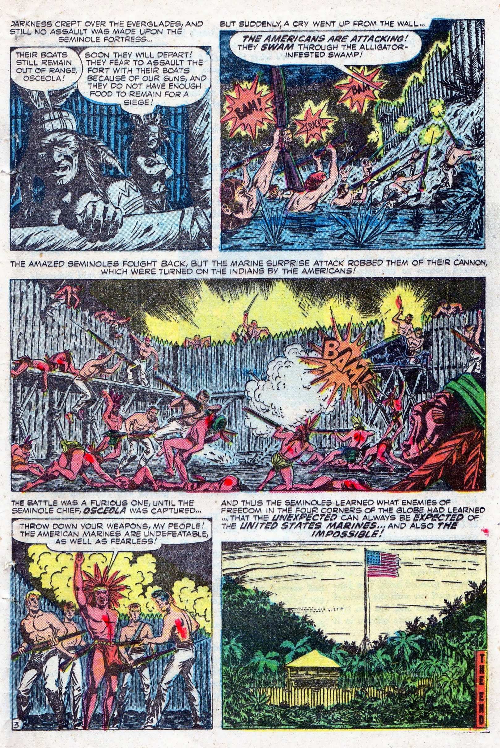Read online Marines in Battle comic -  Issue #15 - 24