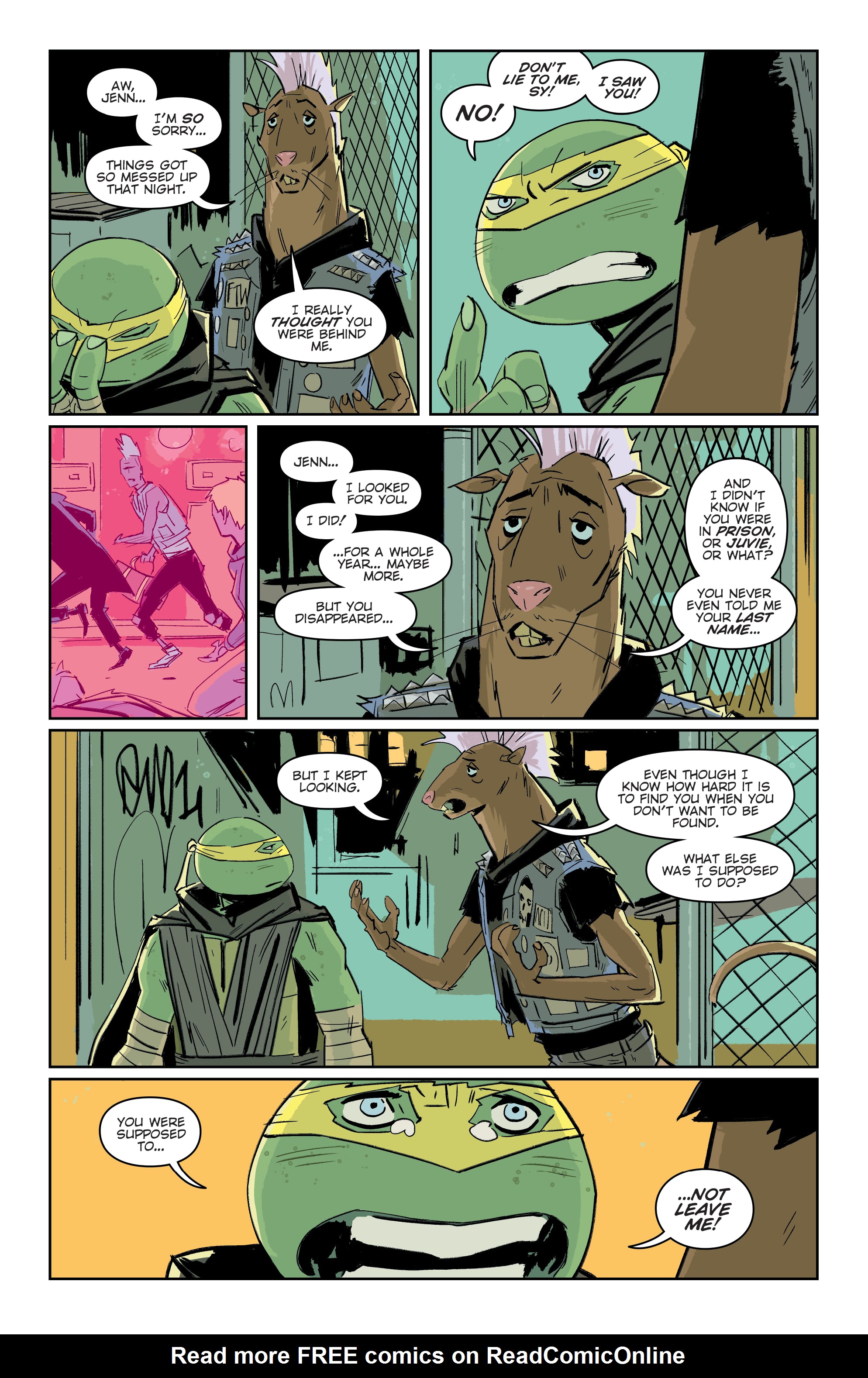 Read online Teenage Mutant Ninja Turtles: Jennika comic -  Issue #1 - 21