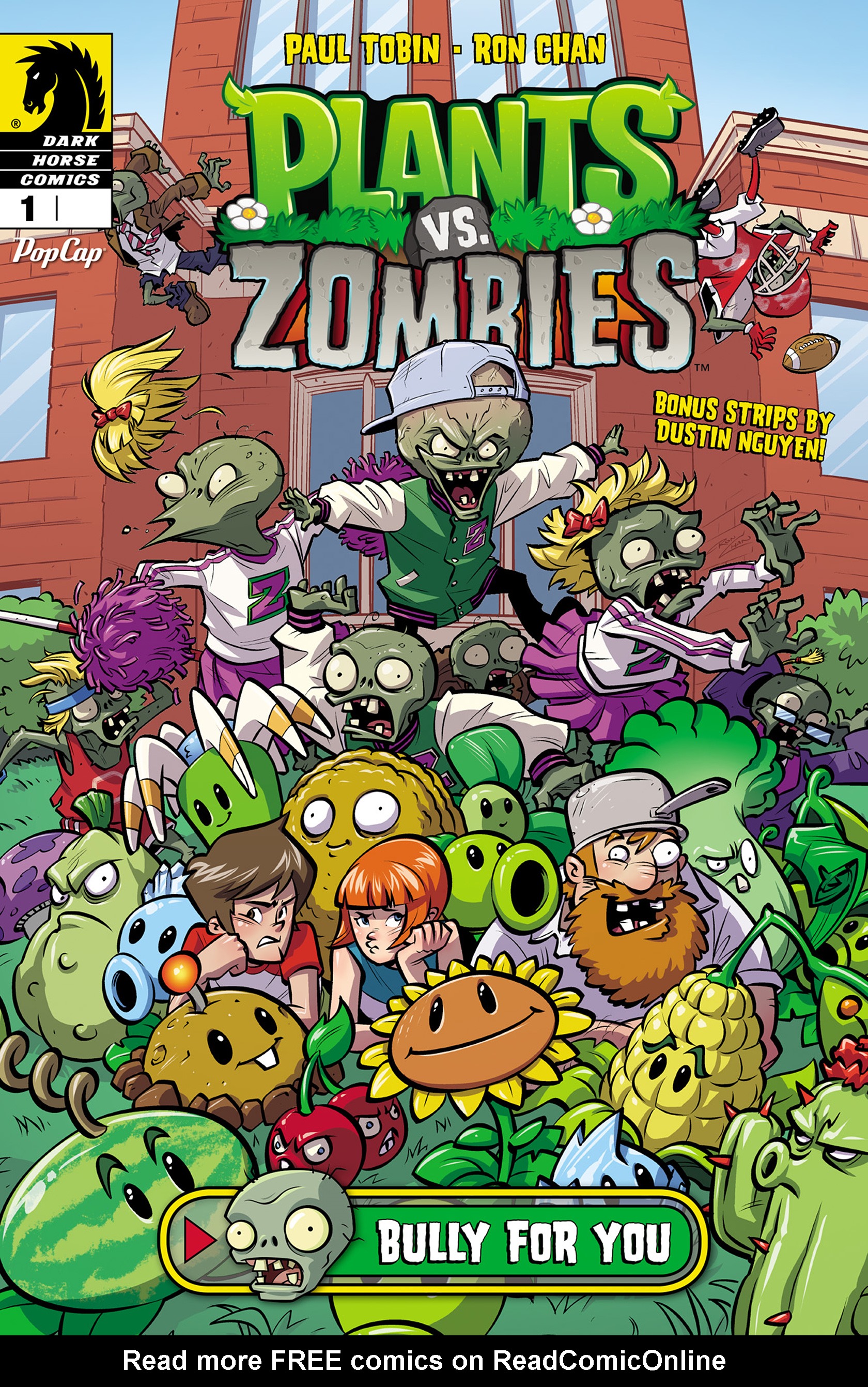 Read online Plants vs. Zombies: Bully For You comic -  Issue #1 - 1